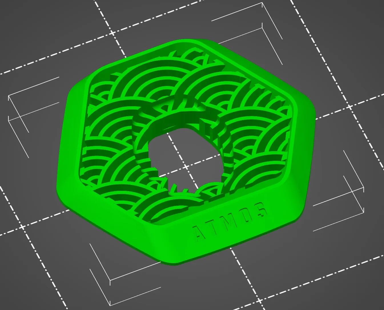 Mẫu sóng Kanagawa cho tùy chỉnh MasterLiquid ATMOS