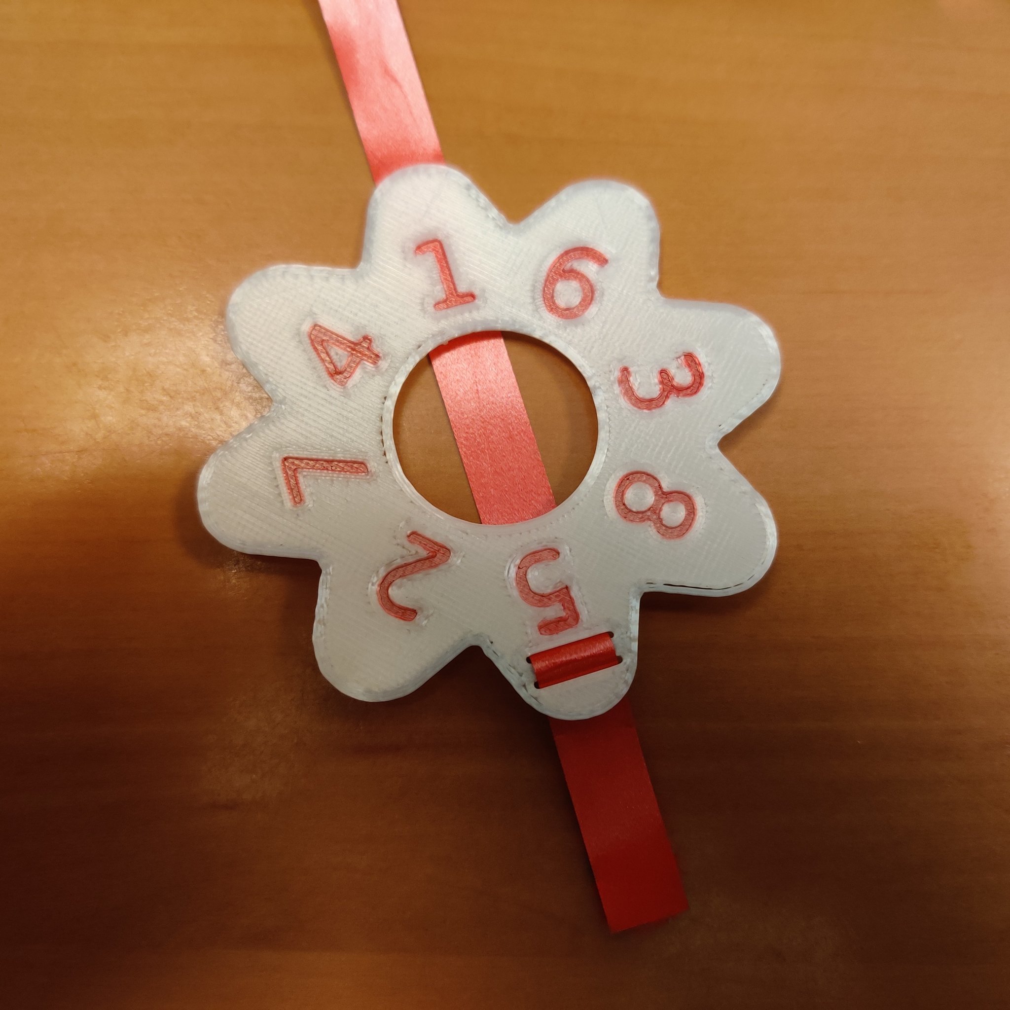 Máy làm nơ quà Giáng Sinh từ ruy băng 10mm