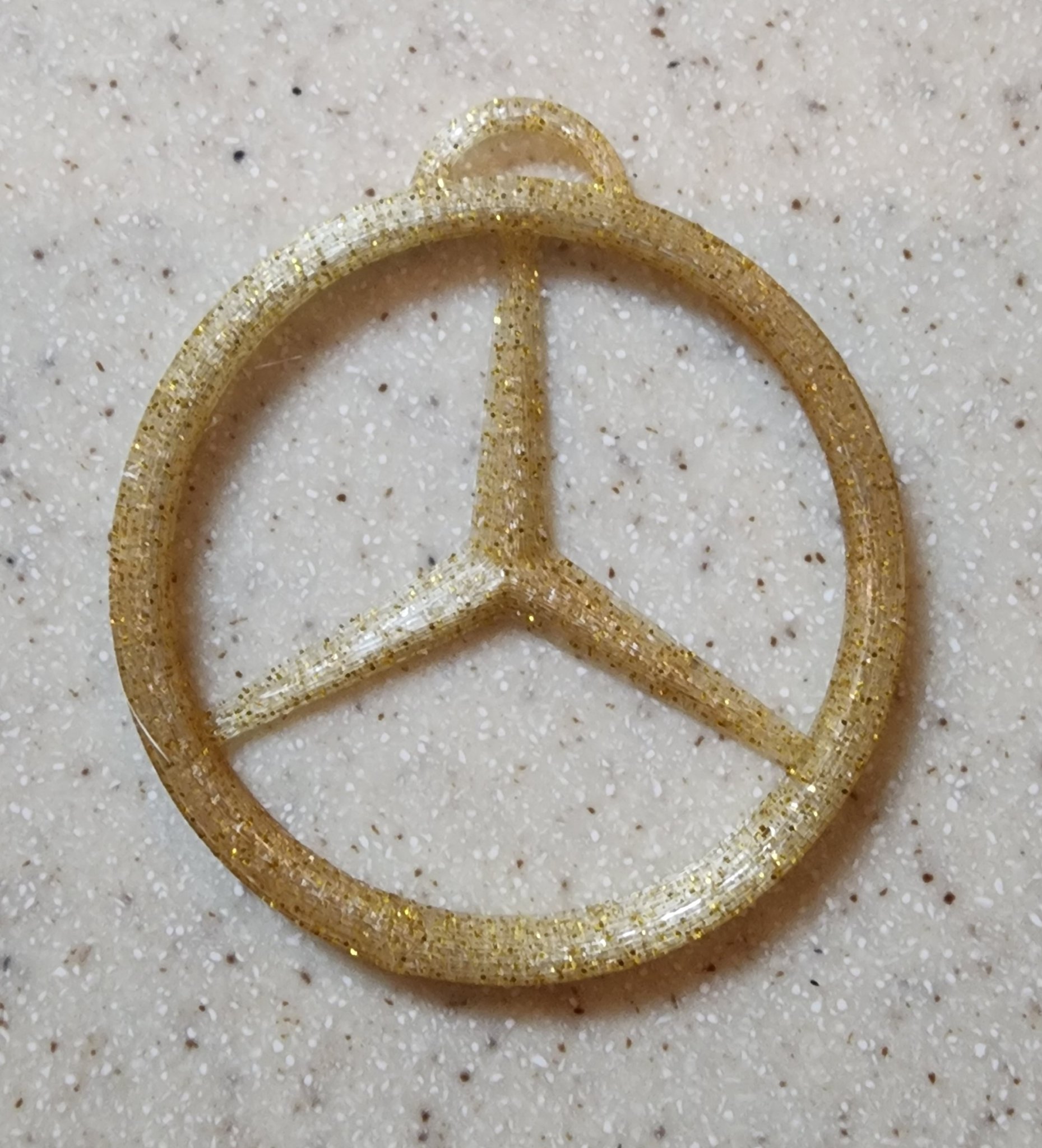 Biểu tượng xe Mercedes cho đồ trang trí và quà tặng