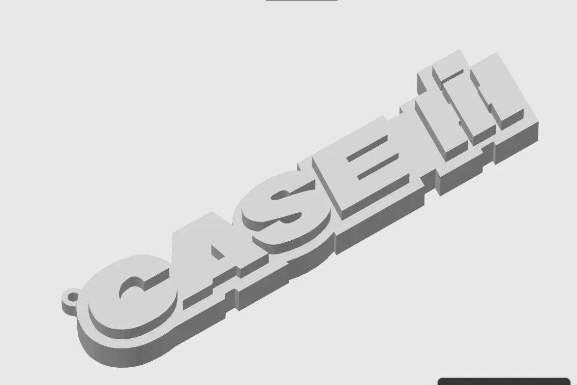 Chìa khóa CASE với thiết kế dựa trên logo gốc