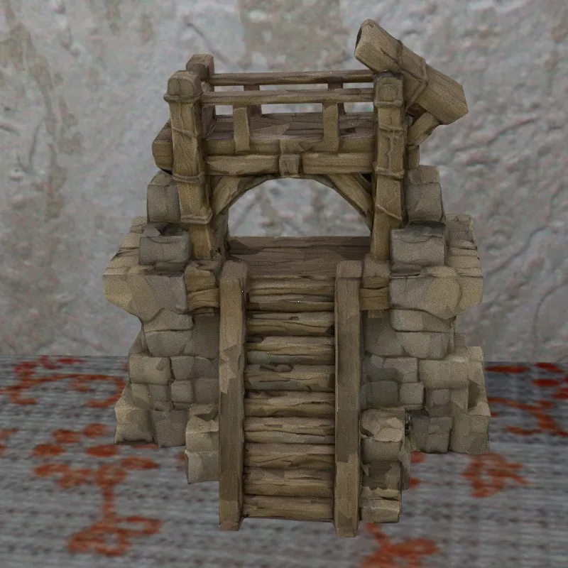 Pháo đài cầu cổng trong trò chơi Wargame 28mm