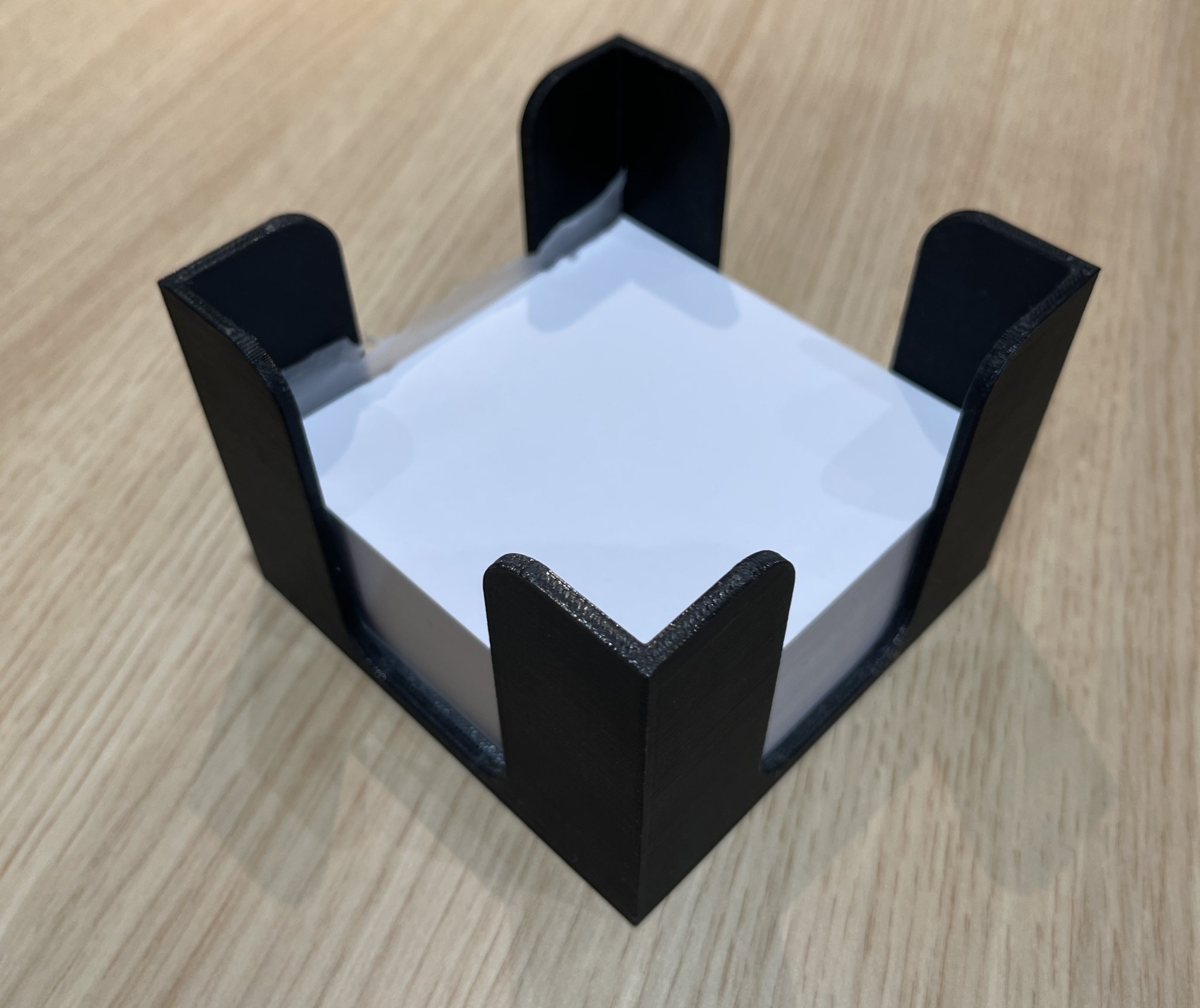 Giá đỡ giấy Notizblock 90x90x90mm cho văn phòng