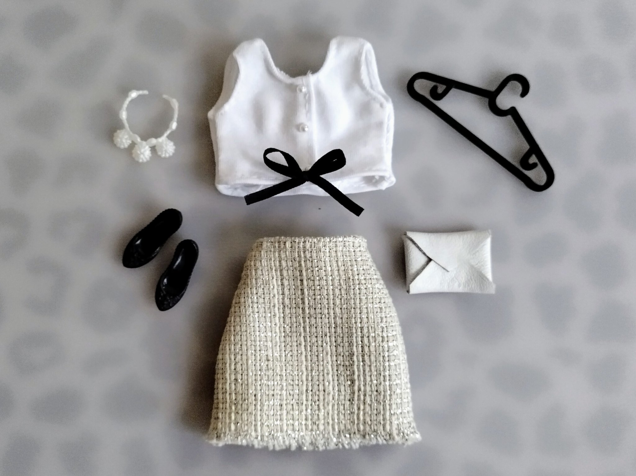 Mẫu quần áo cho búp bê 1/6 kích thước