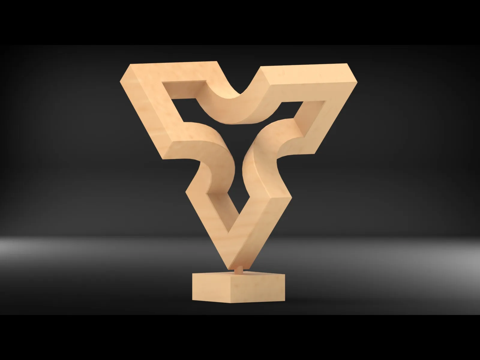 Điêu khắc Hình học #01