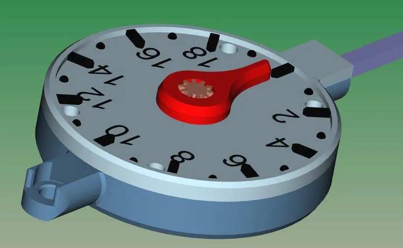 Đồng hồ đo V2 20mm mới