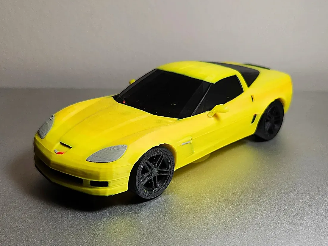 Mô hình xe Chevrolet Corvette Z06 (C6) tỷ lệ 1:24