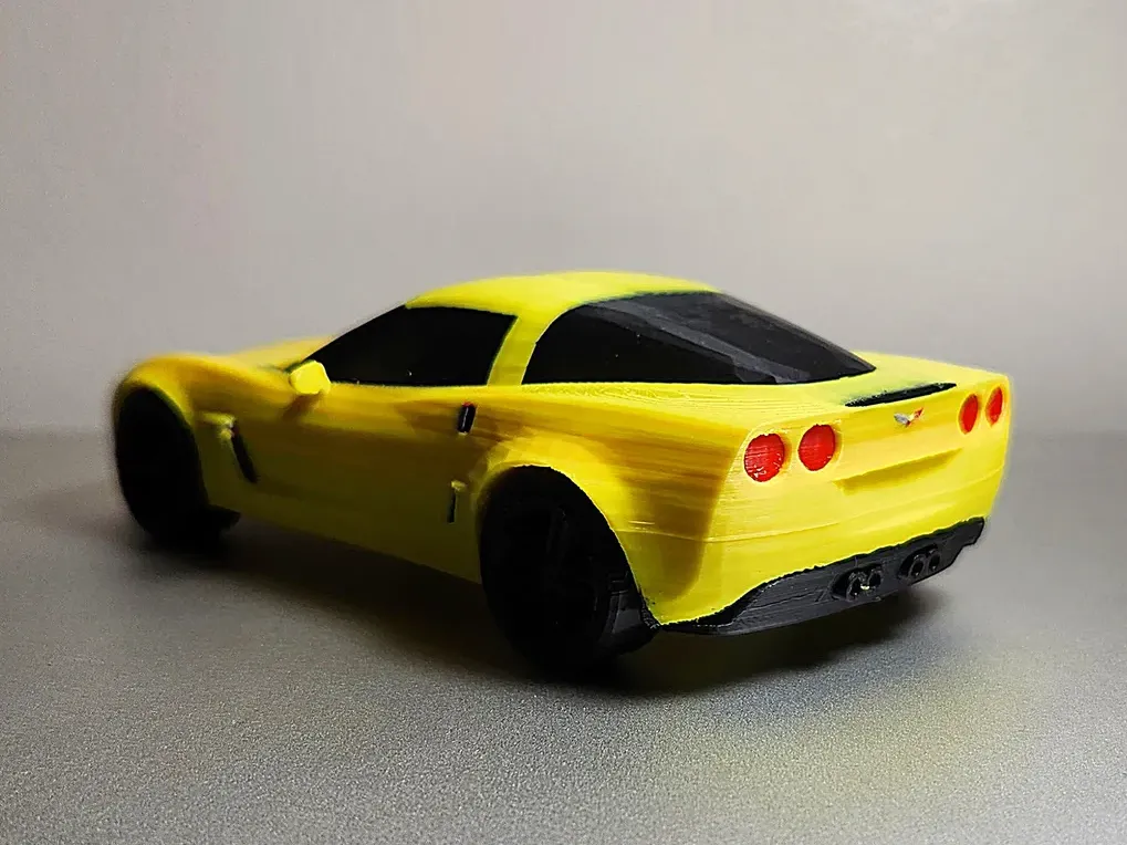 Mô hình xe Chevrolet Corvette Z06 (C6) tỷ lệ 1:24