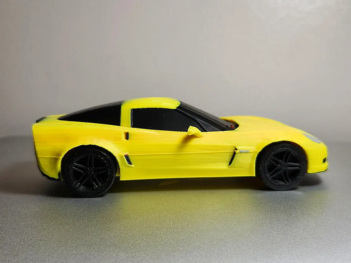 Mô hình xe Chevrolet Corvette Z06 (C6) tỷ lệ 1:24