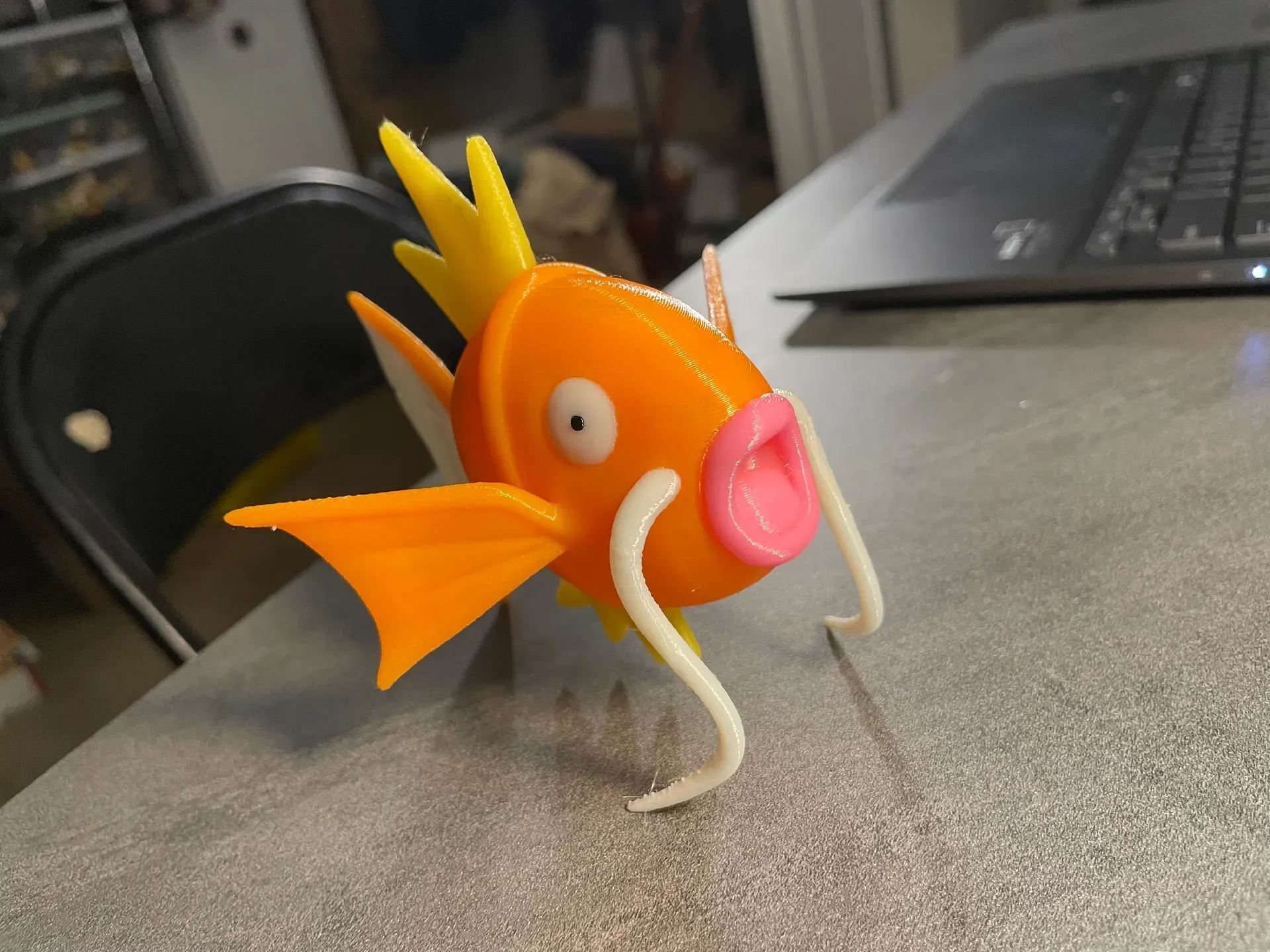 Mô hình Magikarp được sơn màu cho in 3D MMU