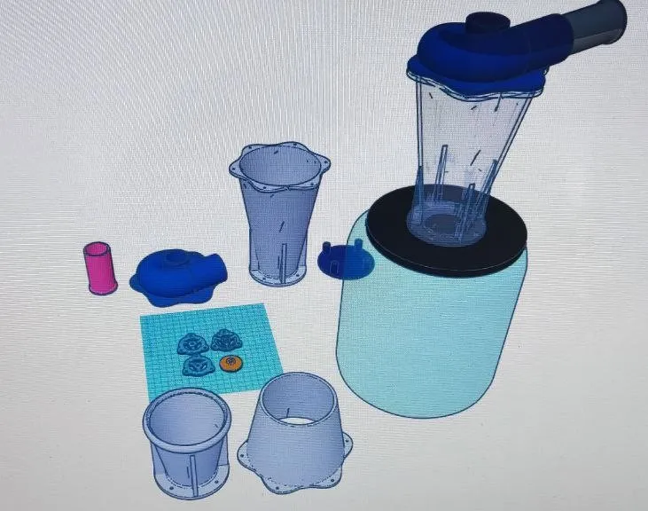 Bộ kit hút bụi xoáy Ciclón hoàn chỉnh