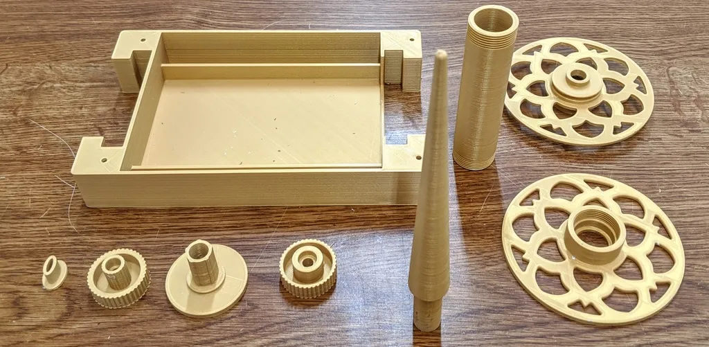 Phụ kiện in 3D cho máy quay sợi EEW 6.0