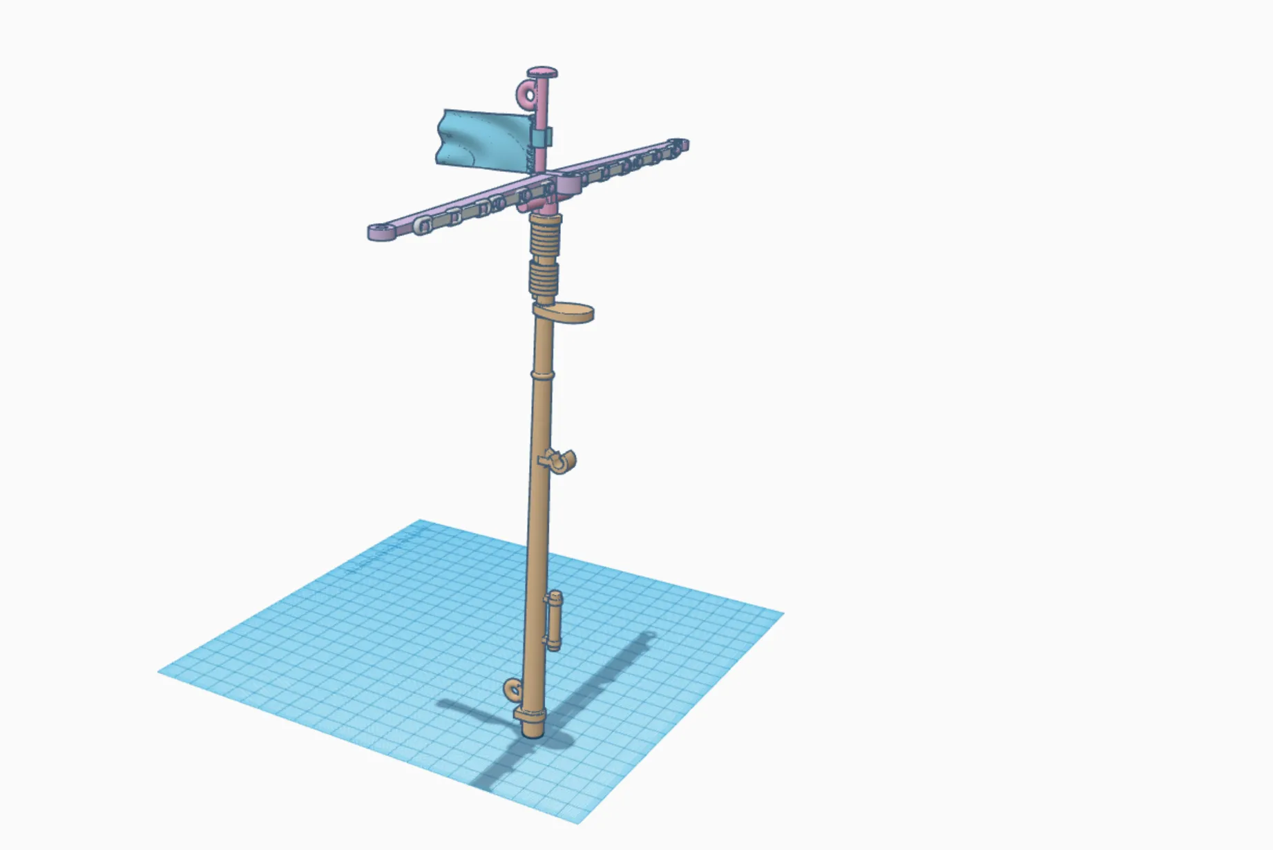 Cột buồm thay thế cho mô hình Playmobil