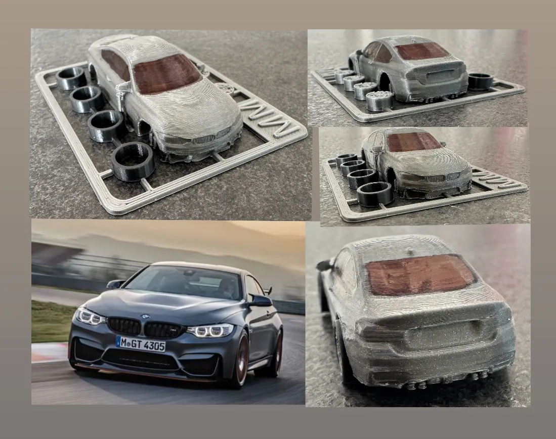 Thẻ kit BMW M4 chi tiết và thực tế