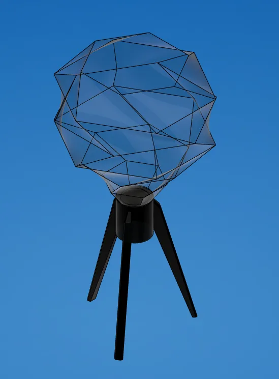 Chân đèn bóng LED kiểu dáng độc đáo cho đui đèn IKEA