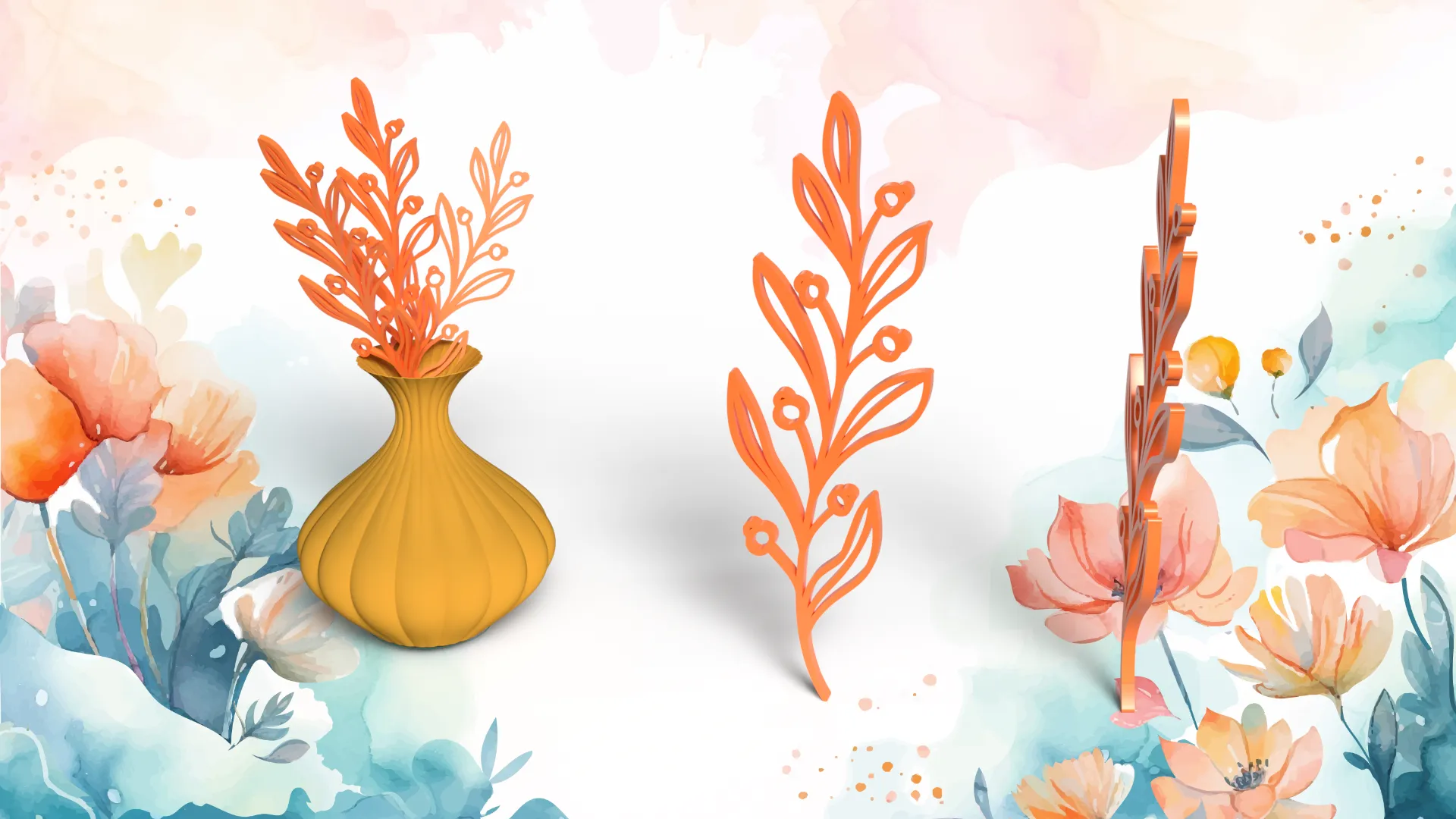 Cành thảo mộc tự nhiên cho bánh và trang trí hoa 4/30