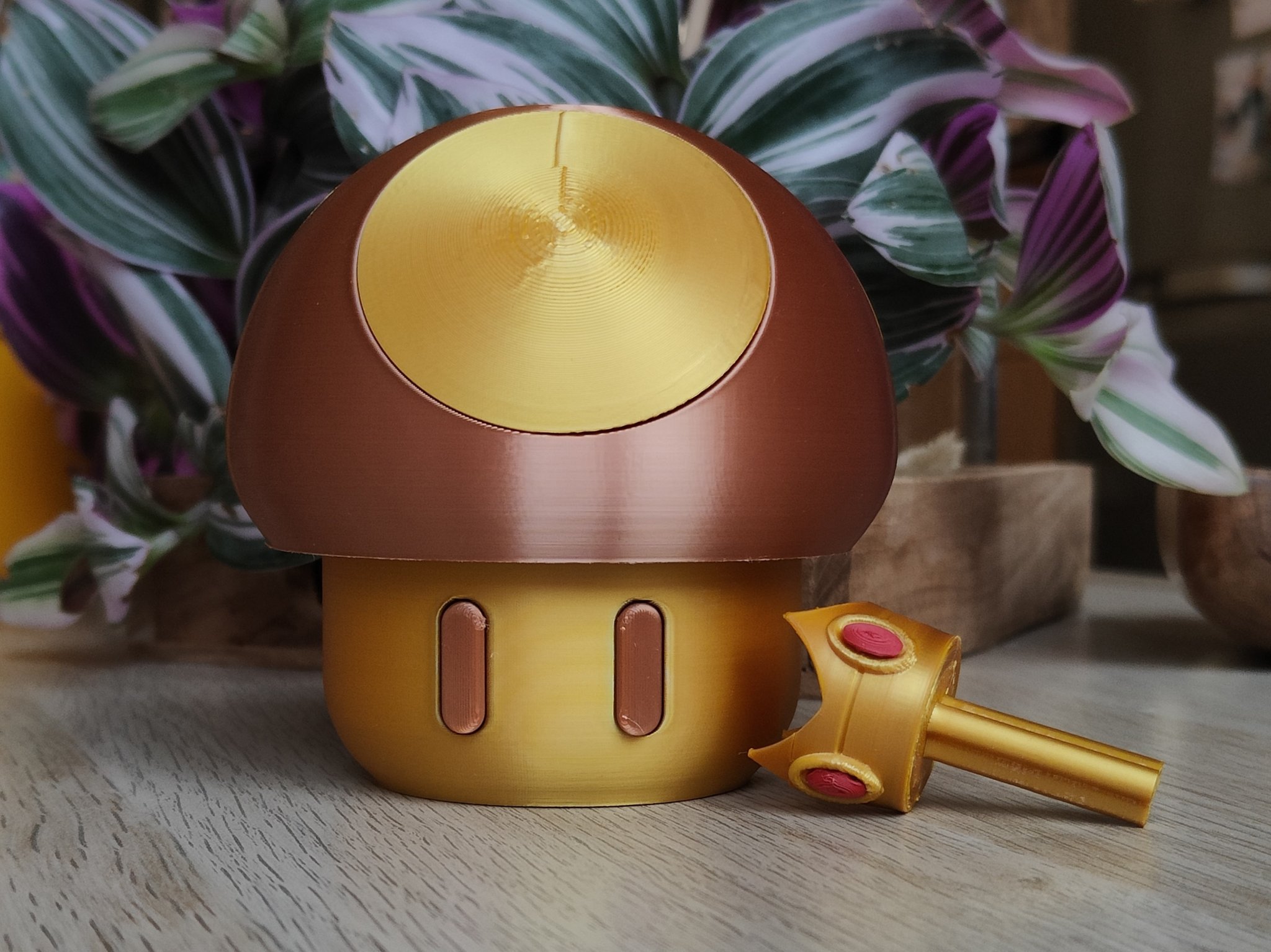 **Chìa khóa vương miện cho trò chơi giải đố Nấm Vàng**