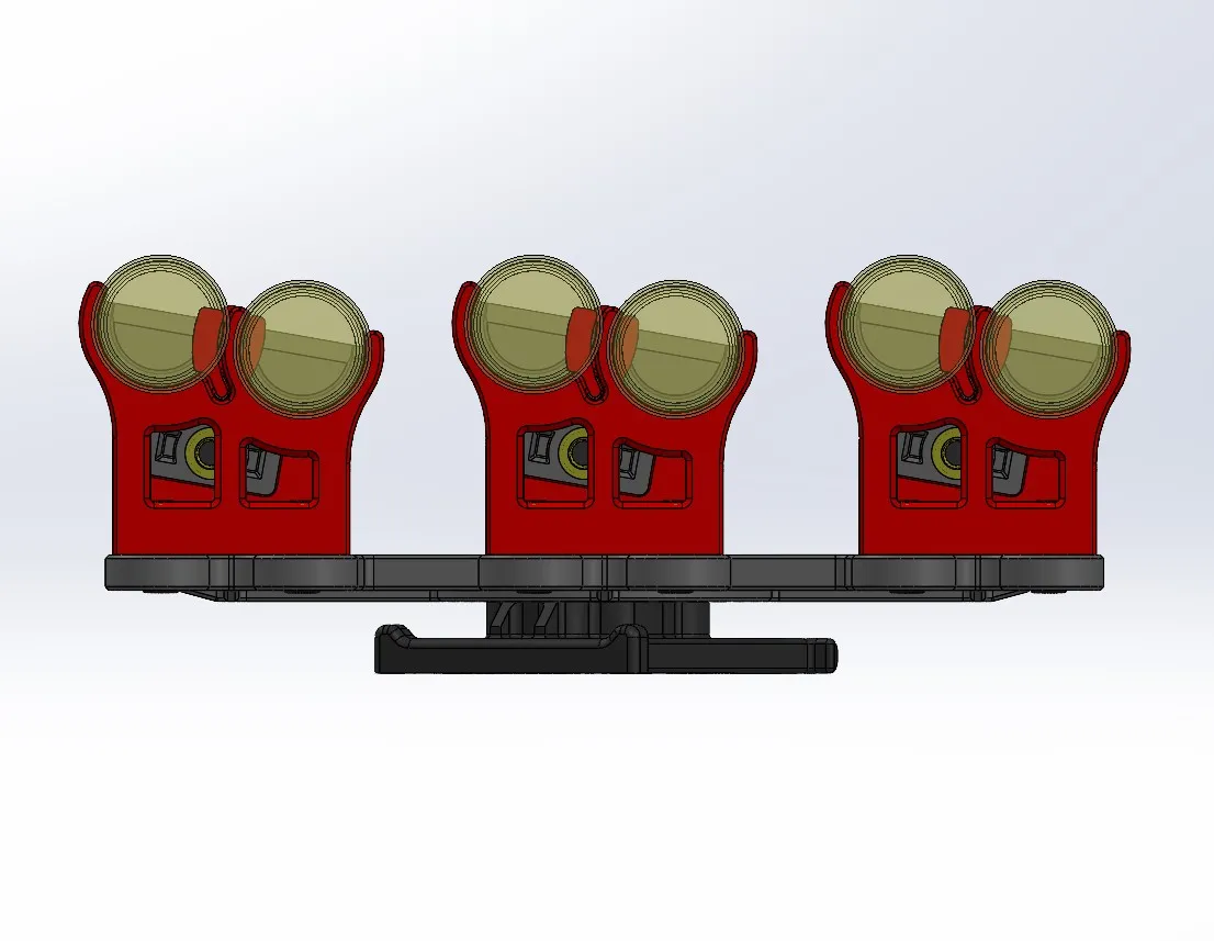 Giá đỡ đạn 2x4 cho nạp đạn Quad trong thể thao bắn súng 3 kh...