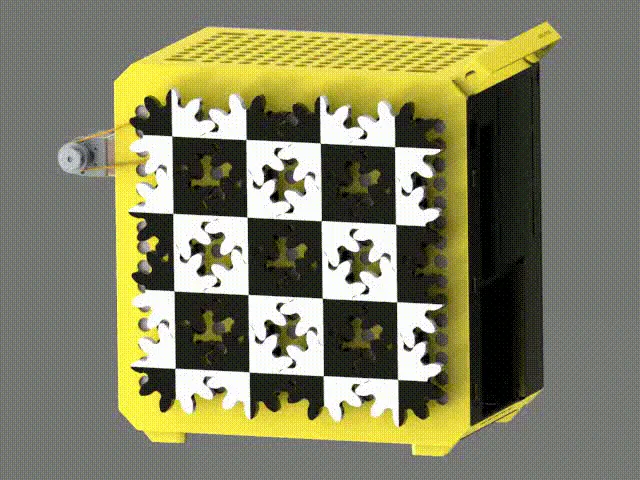 Điêu khắc động học cho vỏ máy tính Cooler Master QUBE 500