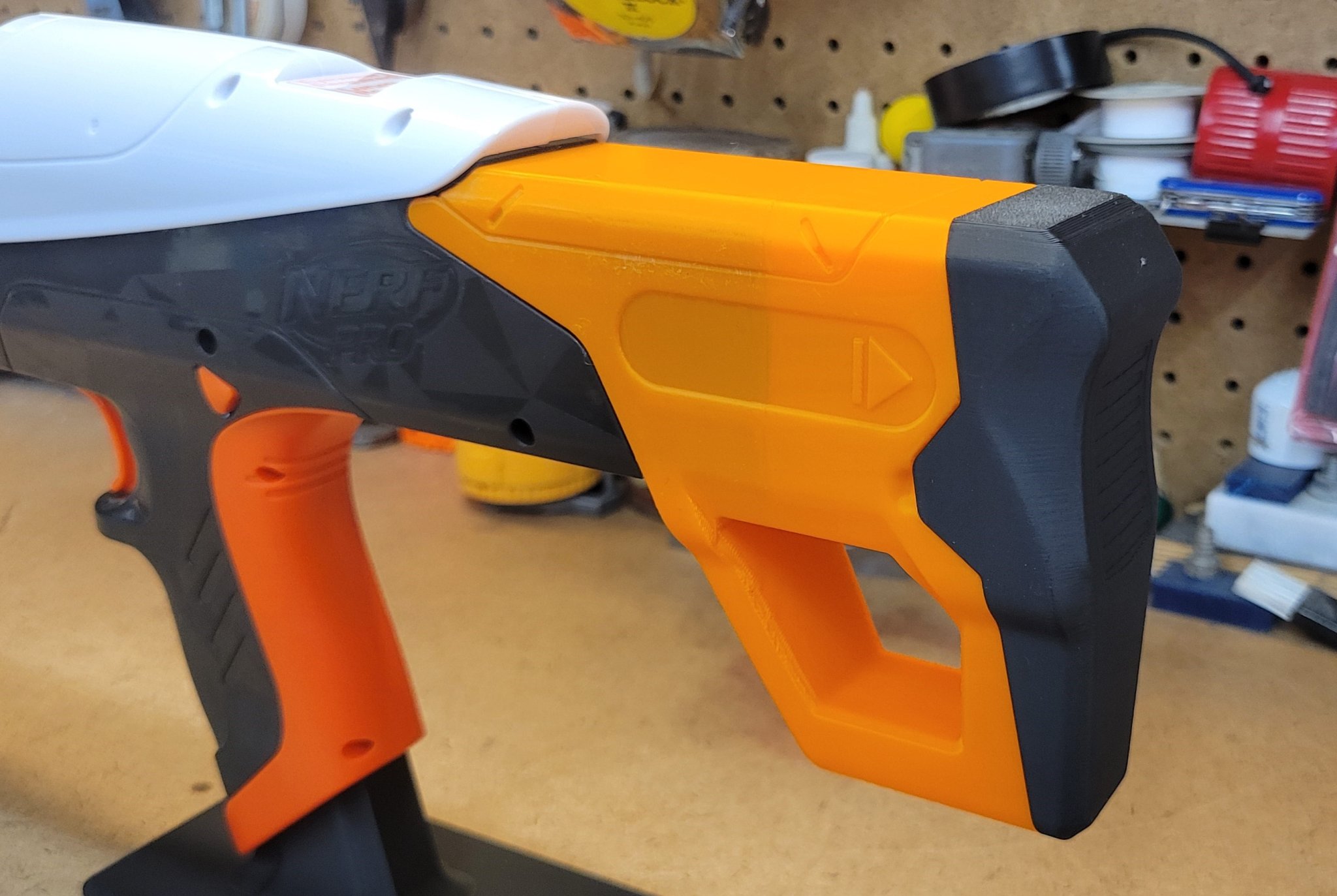 Cán dài cho súng Nerf Pro Torrent in 3D