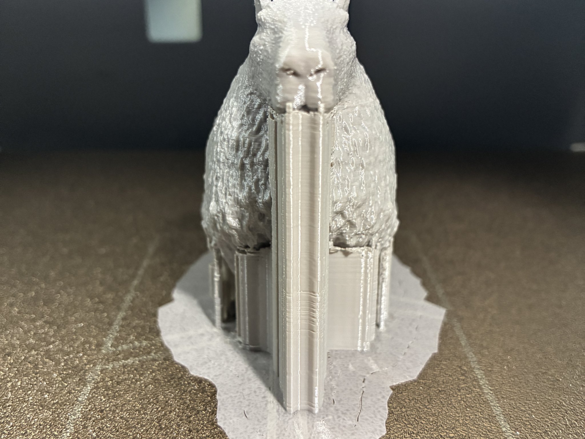 Bạn đồng hành capybara nhỏ dễ thương trong ngày căng thẳng