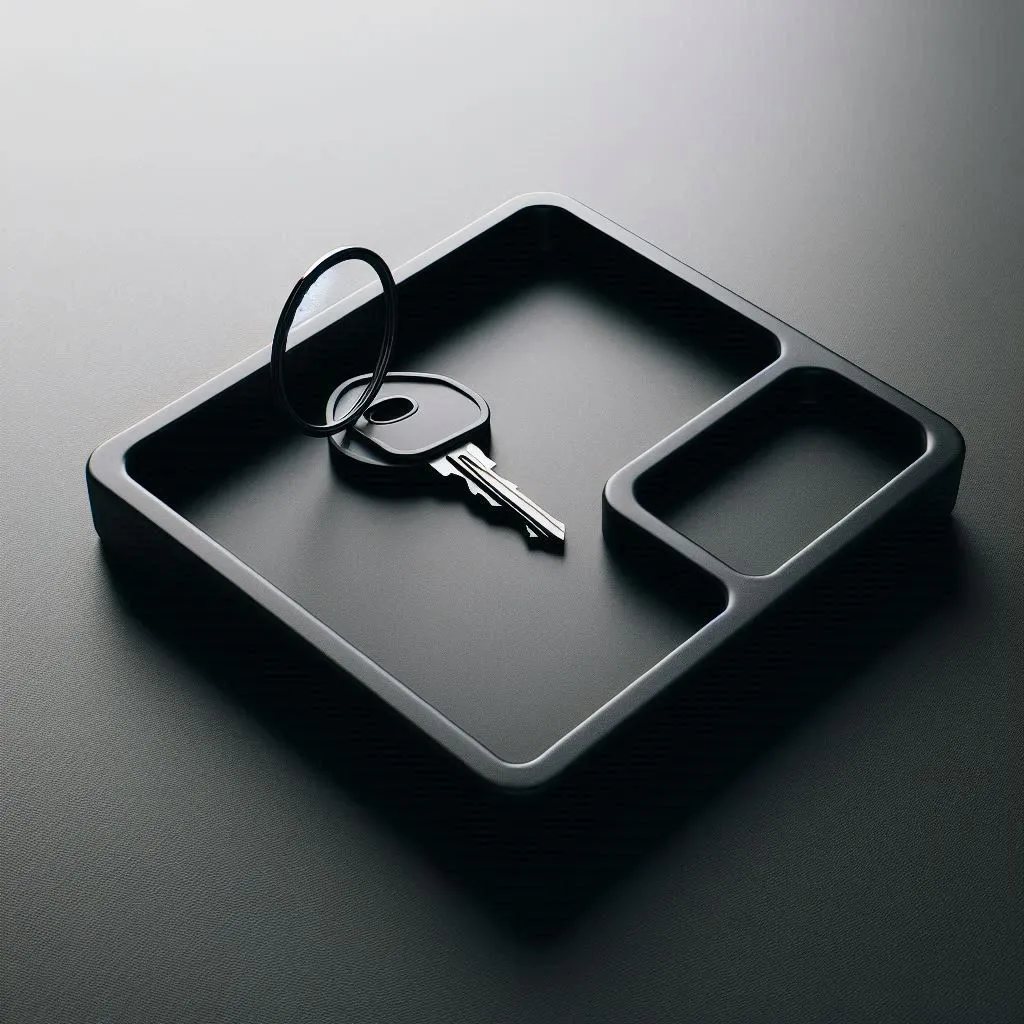 Khay để chìa khóa và tiền xu phong cách hiện đại