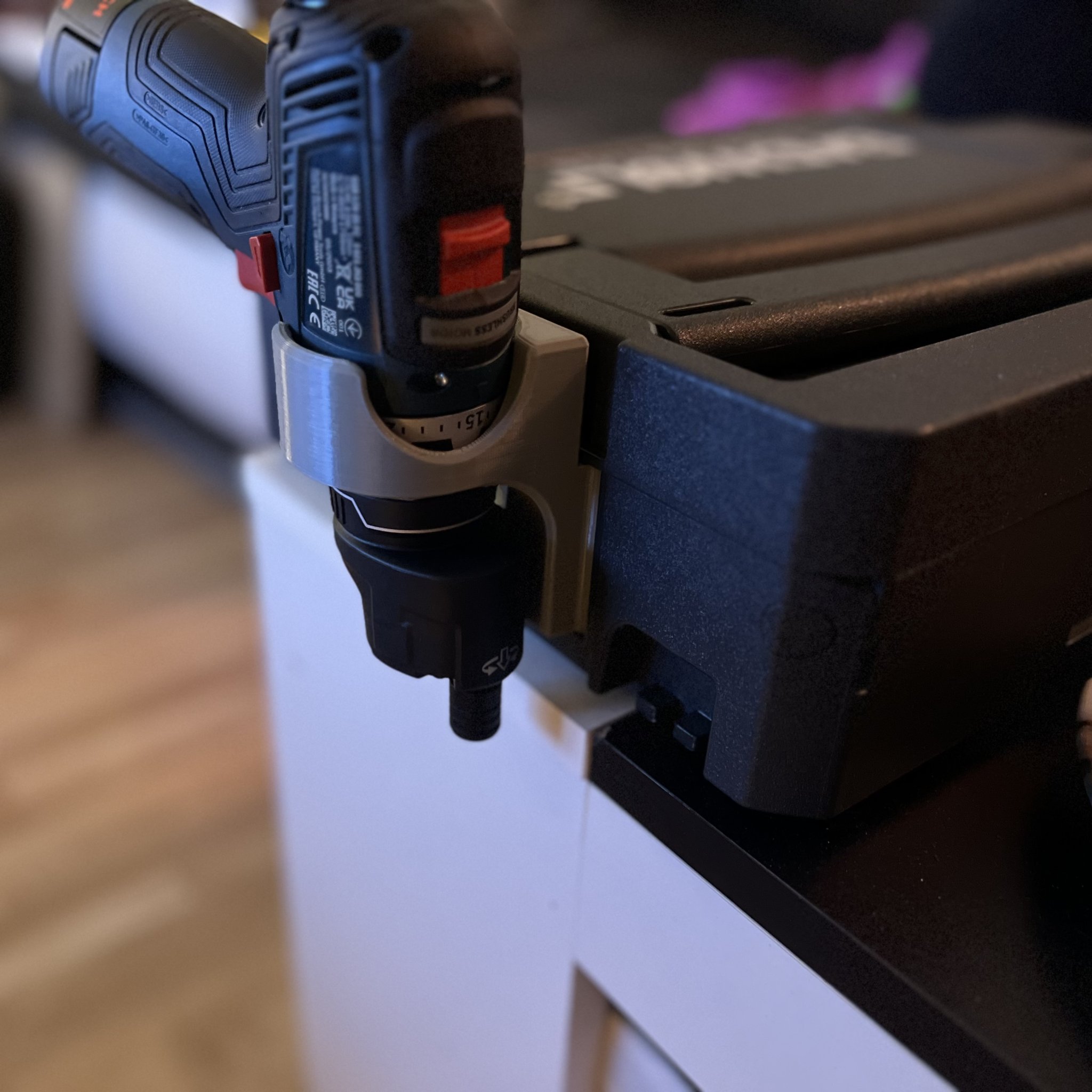 Giá đỡ máy khoan không dây Bosch GSR 12v cho Systainer T-Loc