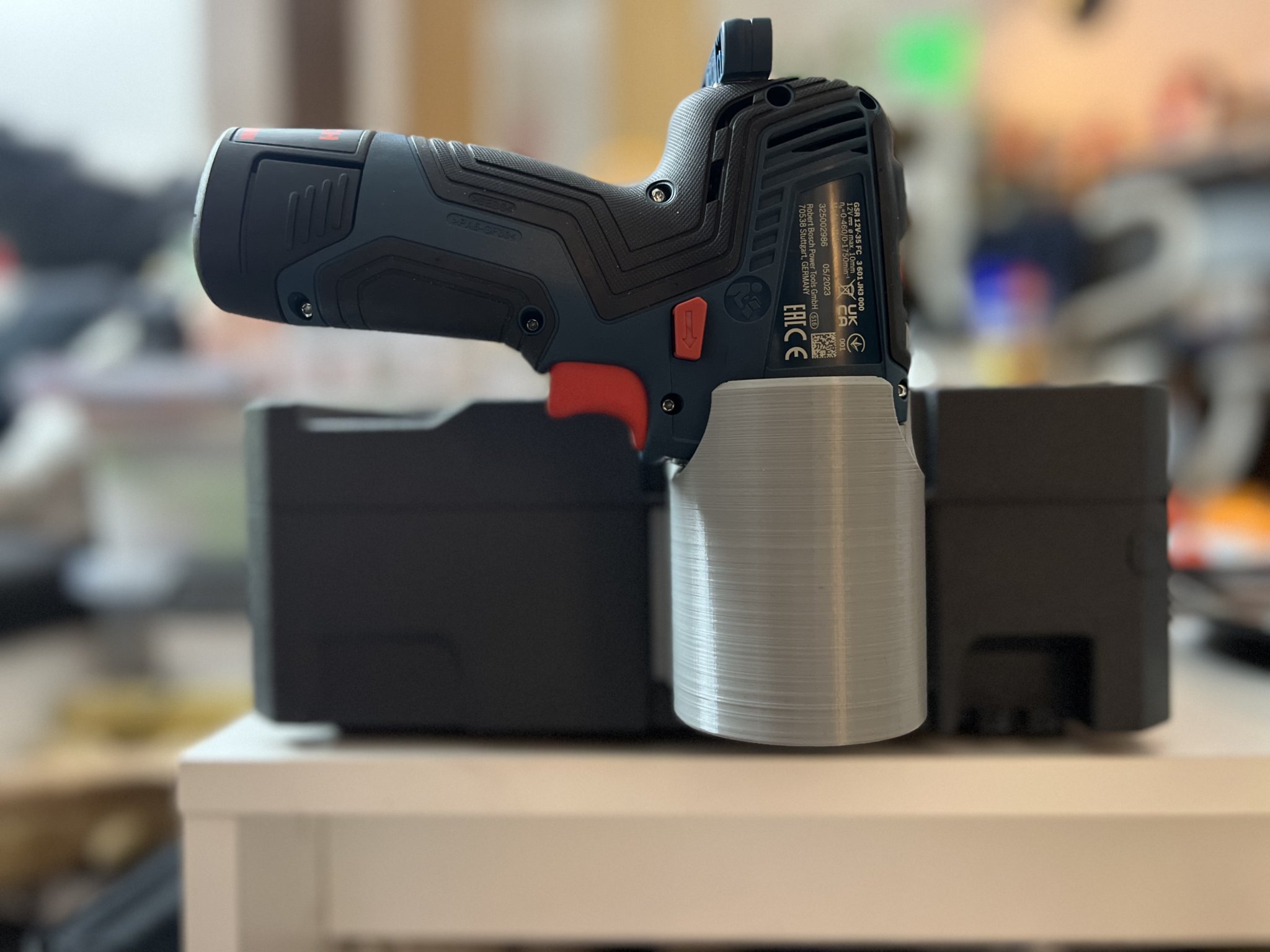 Giá đỡ máy khoan không dây Bosch GSR 12v cho Systainer T-Loc