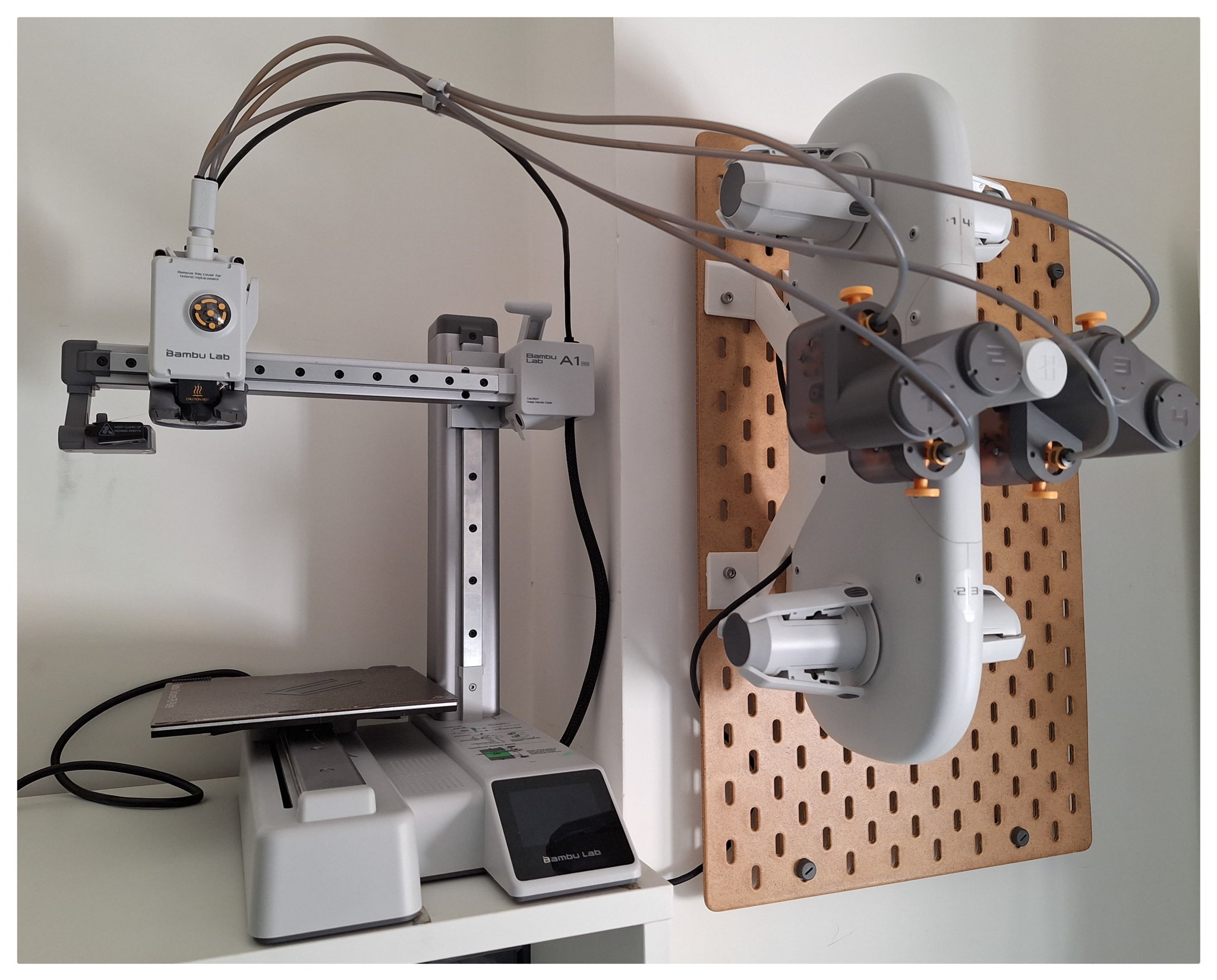 Giá đỡ tường AMS Lite Skadis cho máy in 3D