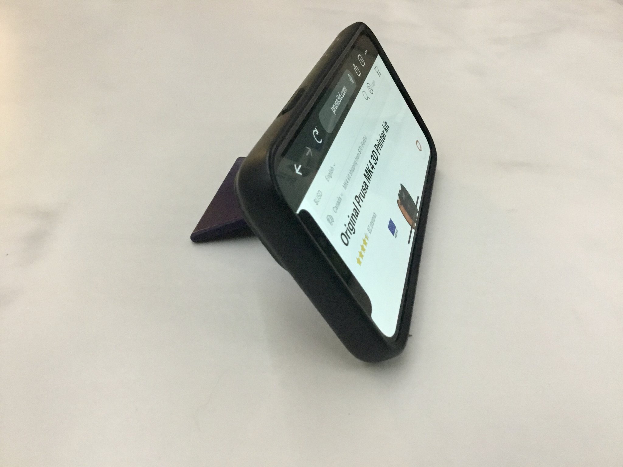 Giá đỡ điện thoại quad lock cho iPhone với góc 45 độ