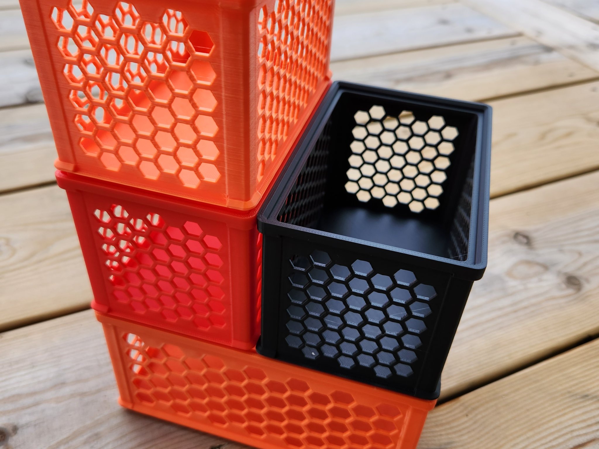 Hộp lưu trữ hình lục giác nhỏ gọn V2