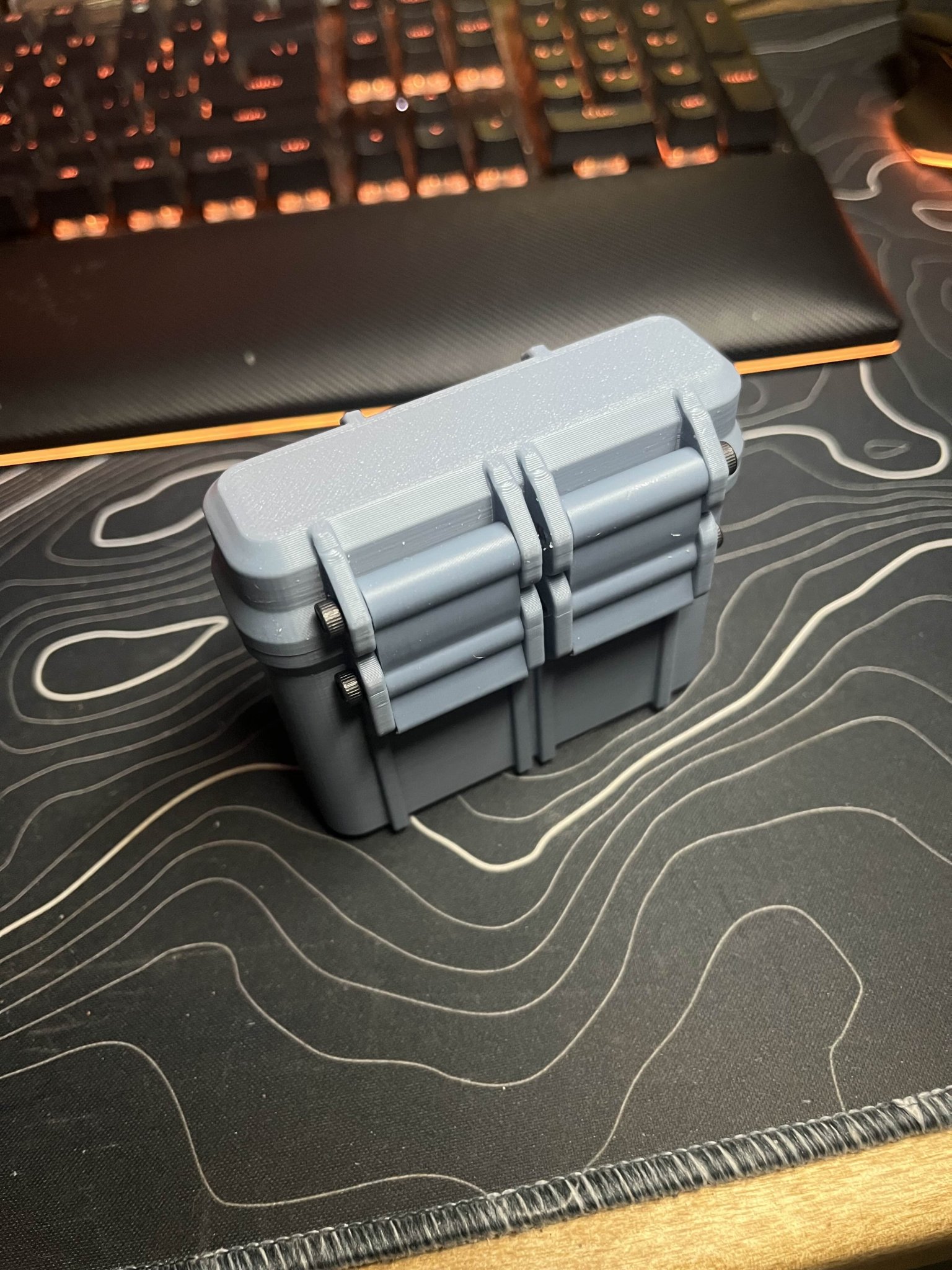 Vỏ pin 18650 chắc chắn cho 4 pin xếp hàng thẳng