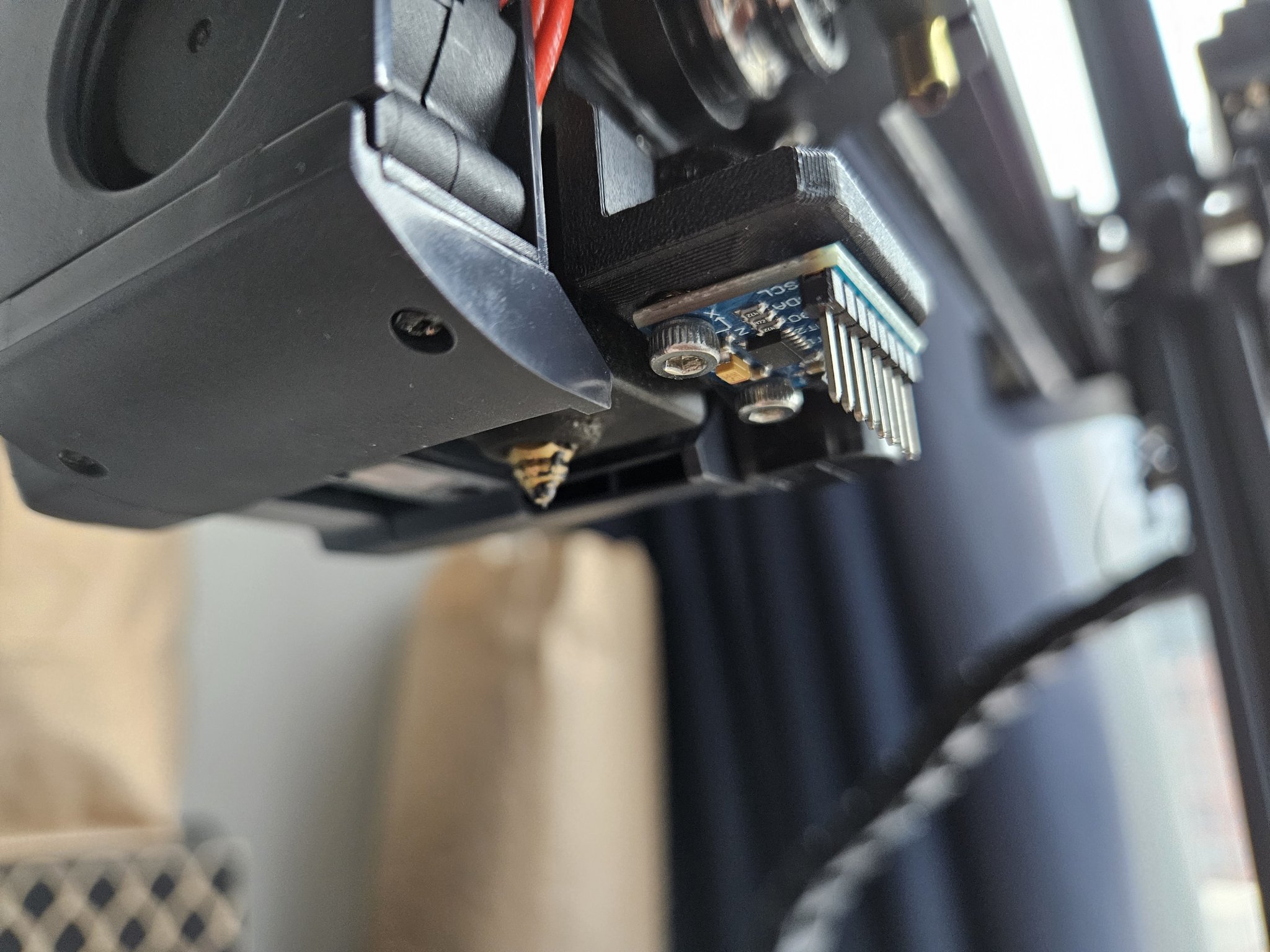 Giá đỡ extruder ADXL345 cho Elegoo Neptune 4 Pro