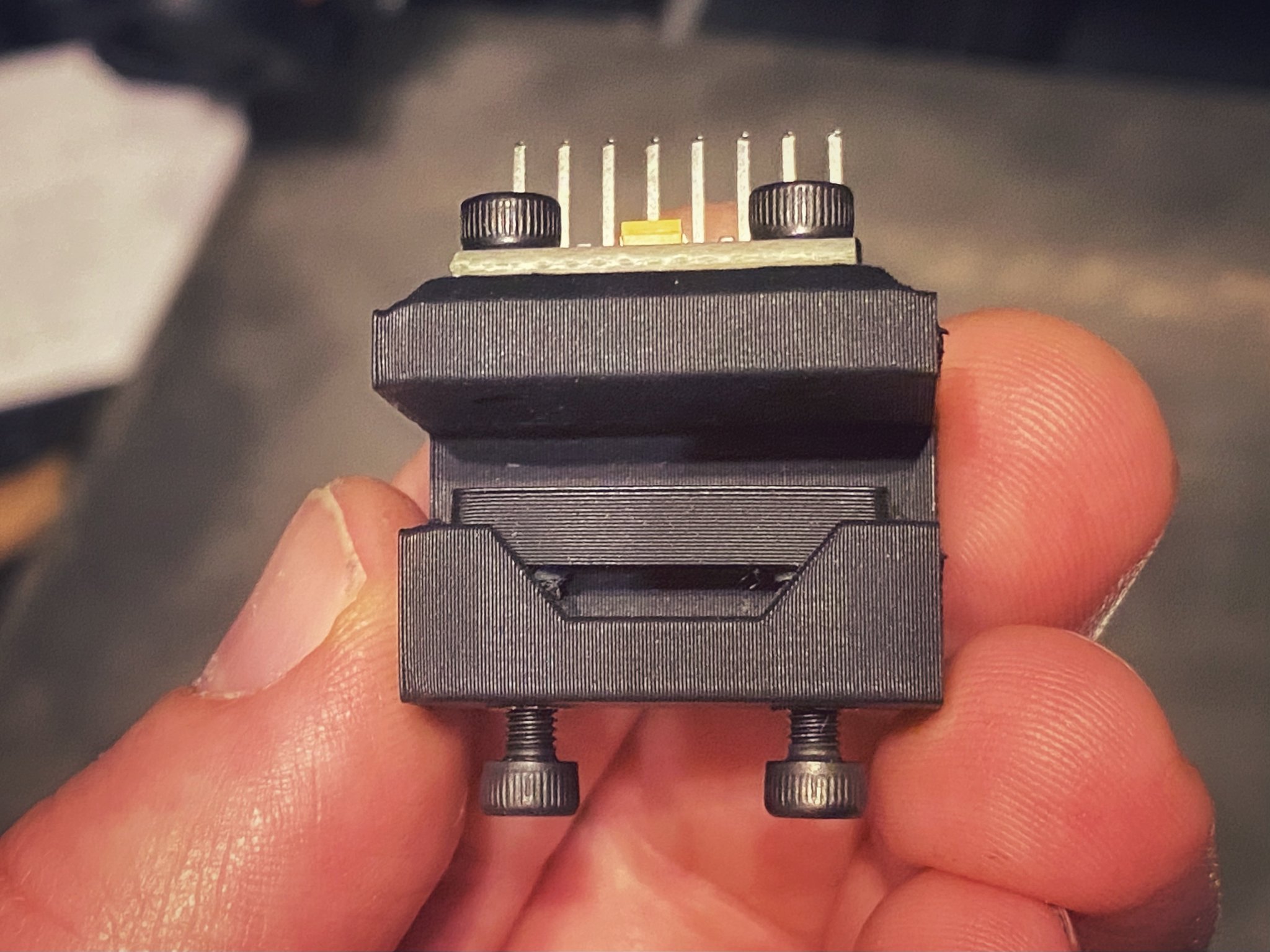 Kẹp gắn ADXL345 cho trục Y máy in 3D không làm hỏng bàn in!