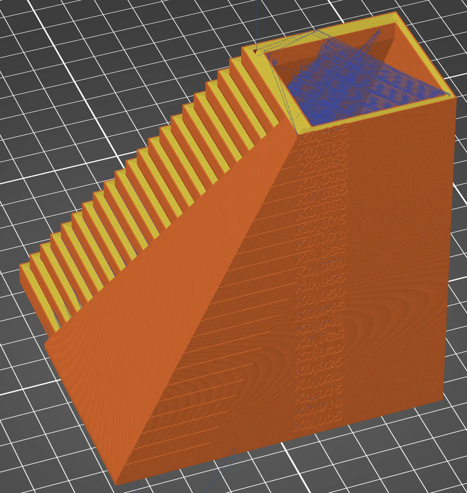 Pyramid hiệu chuẩn K Value cho Linear Advance Prusa XL