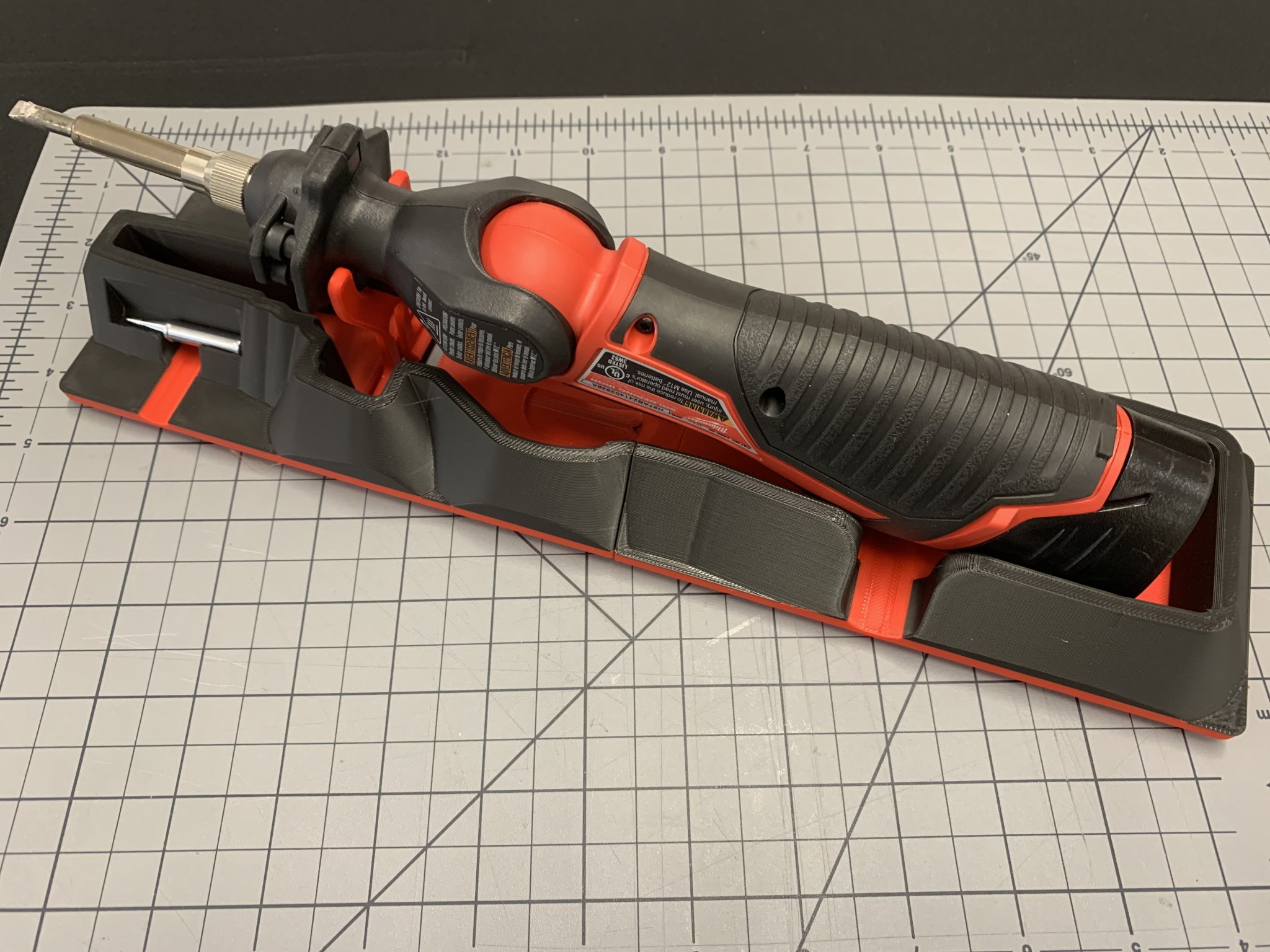 Khay bóng Gridfinity cho máy hàn M12 Soldering Iron 2488-20