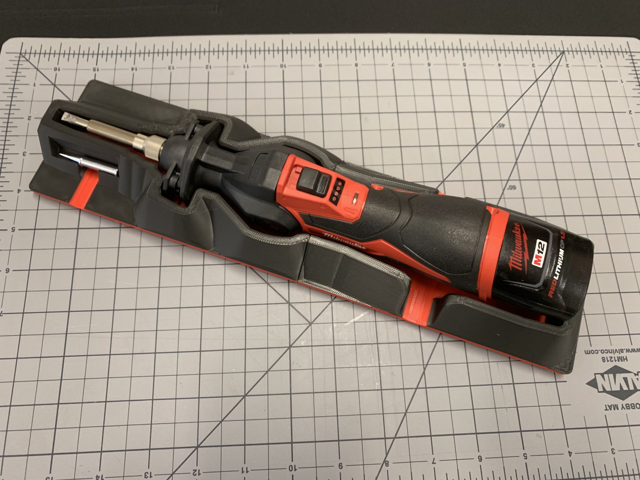 Khay bóng Gridfinity cho máy hàn M12 Soldering Iron 2488-20