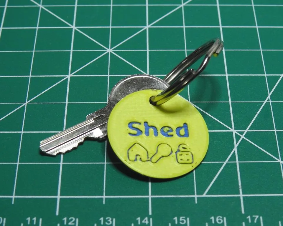 Thiết kế thẻ và móc khóa tùy chỉnh với OpenSCAD