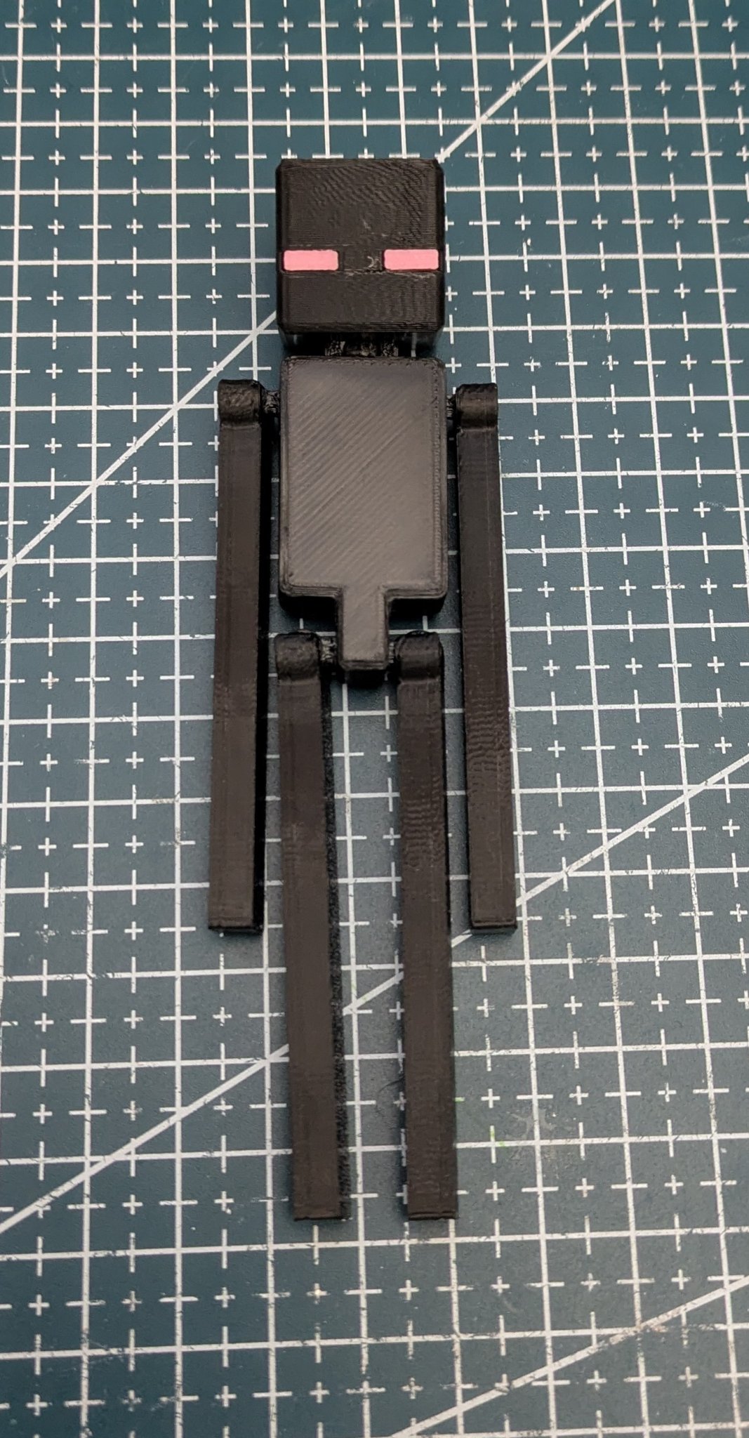 Nhân vật Enderman Mini 13 với hệ thống khớp bóng