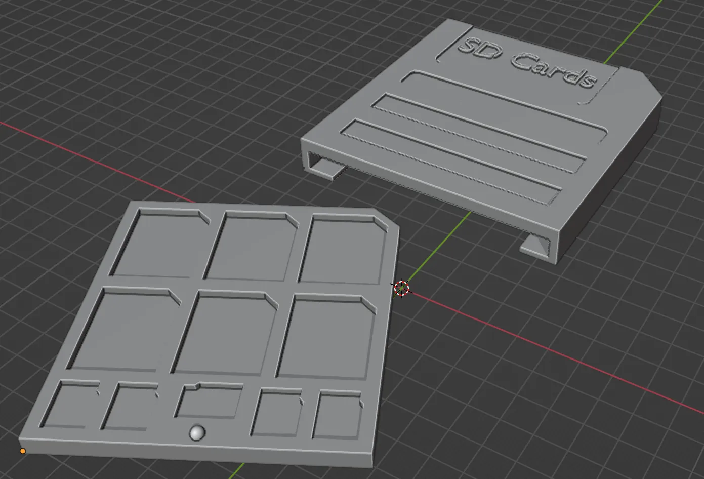 Giá đỡ thẻ SD hình đĩa mềm thanh lịch