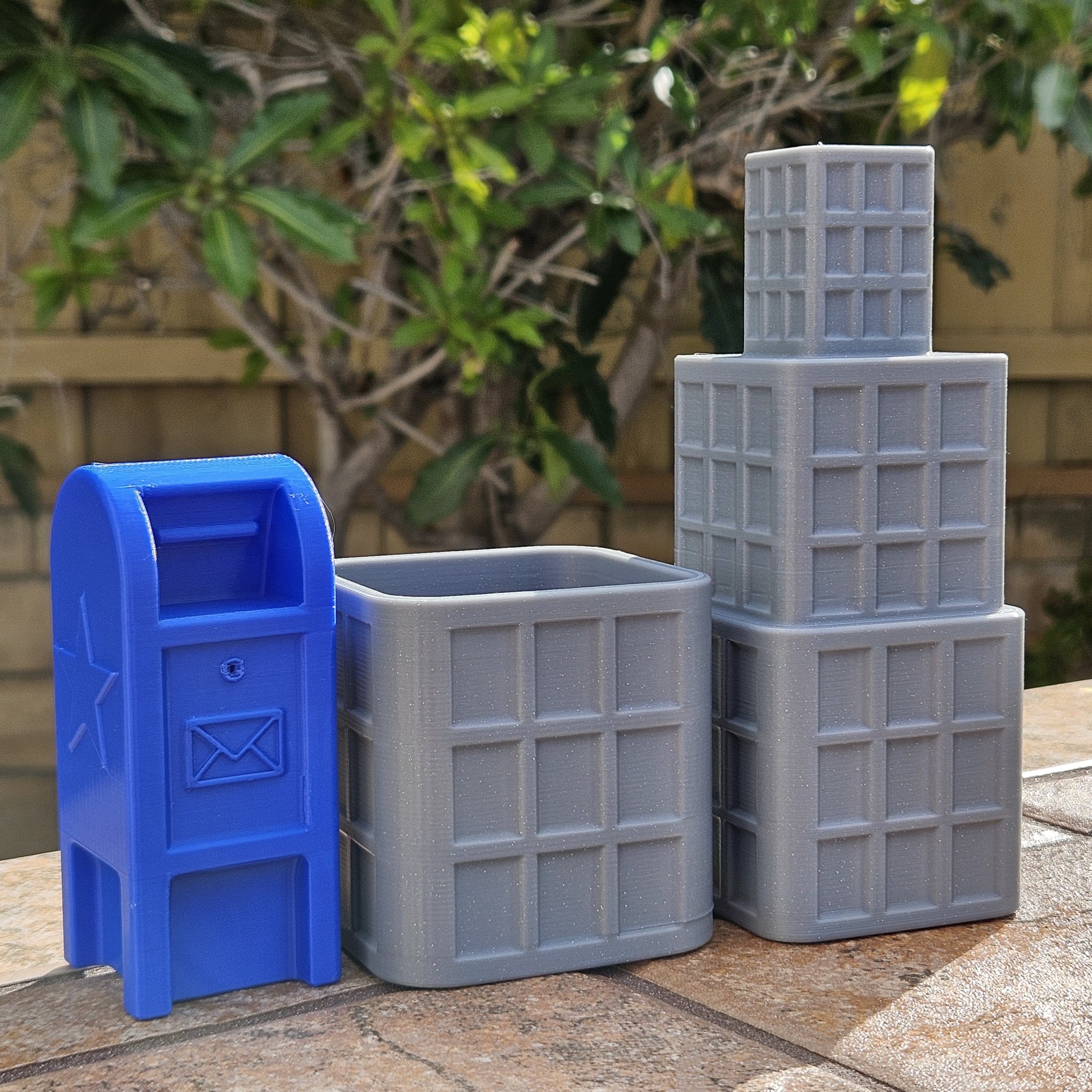 Hộp chọc trời lưu trữ cho thành phố Giáng sinh 2024