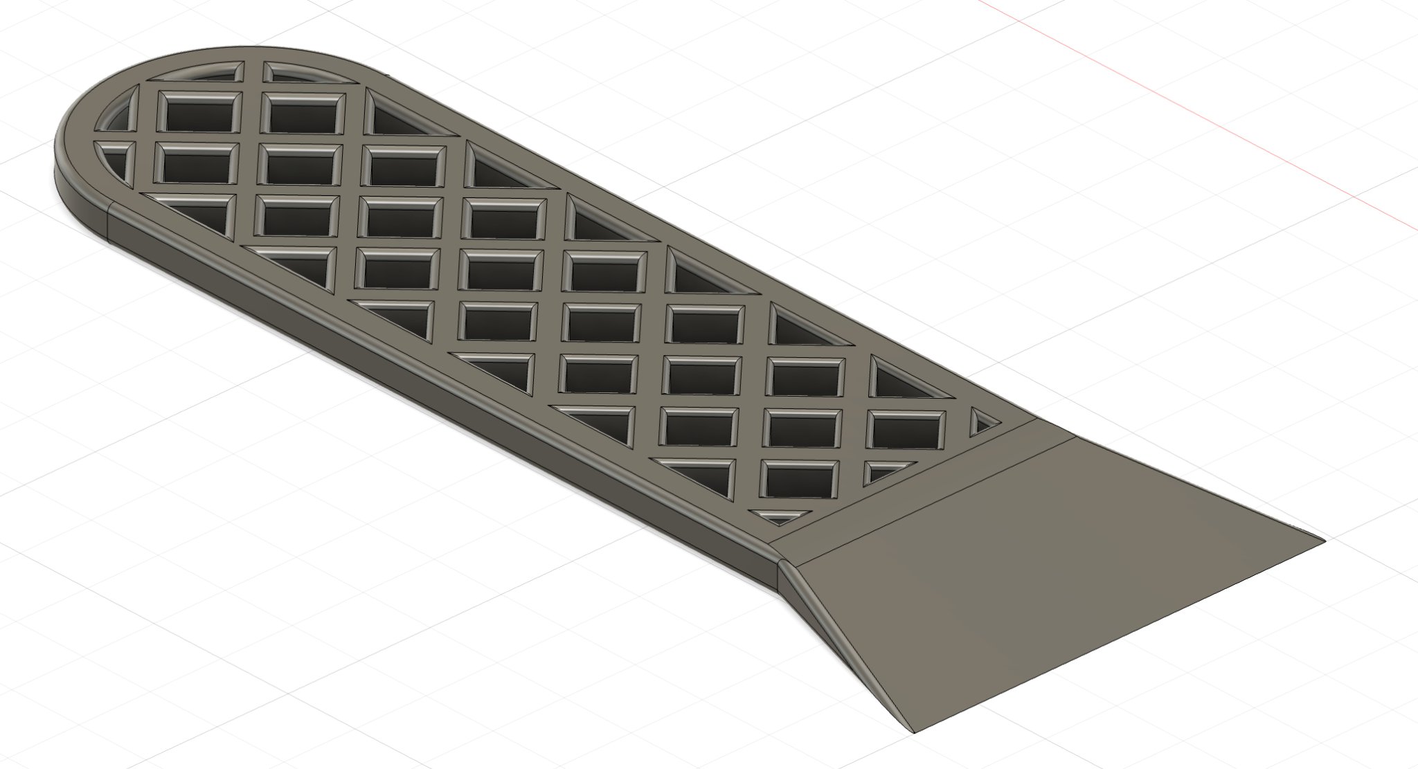 Công cụ cạo mặt bàn in 3D tự thiết kế bedscraper
