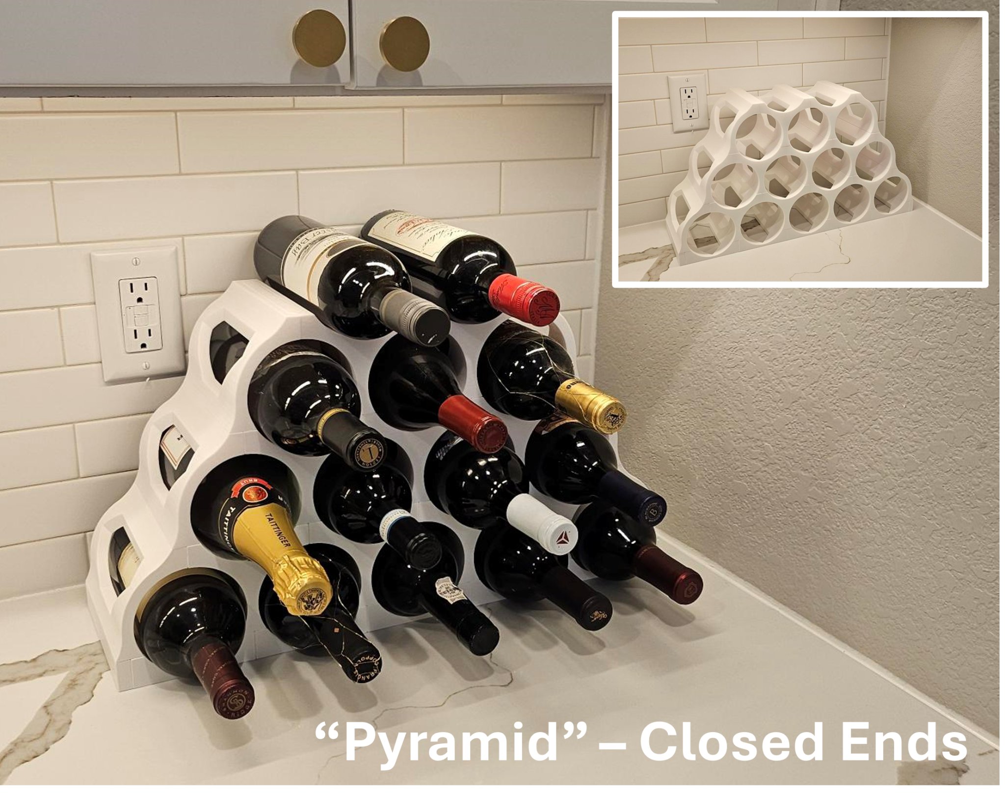 Giá đỡ rượu vang module dễ lắp ráp và tùy chỉnh