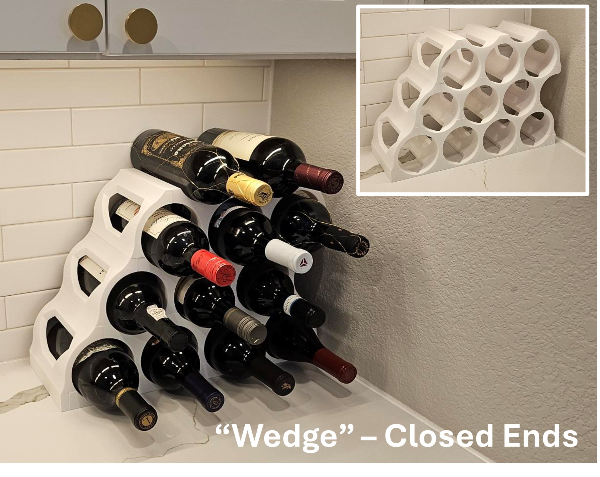 Giá đỡ rượu vang module dễ lắp ráp và tùy chỉnh