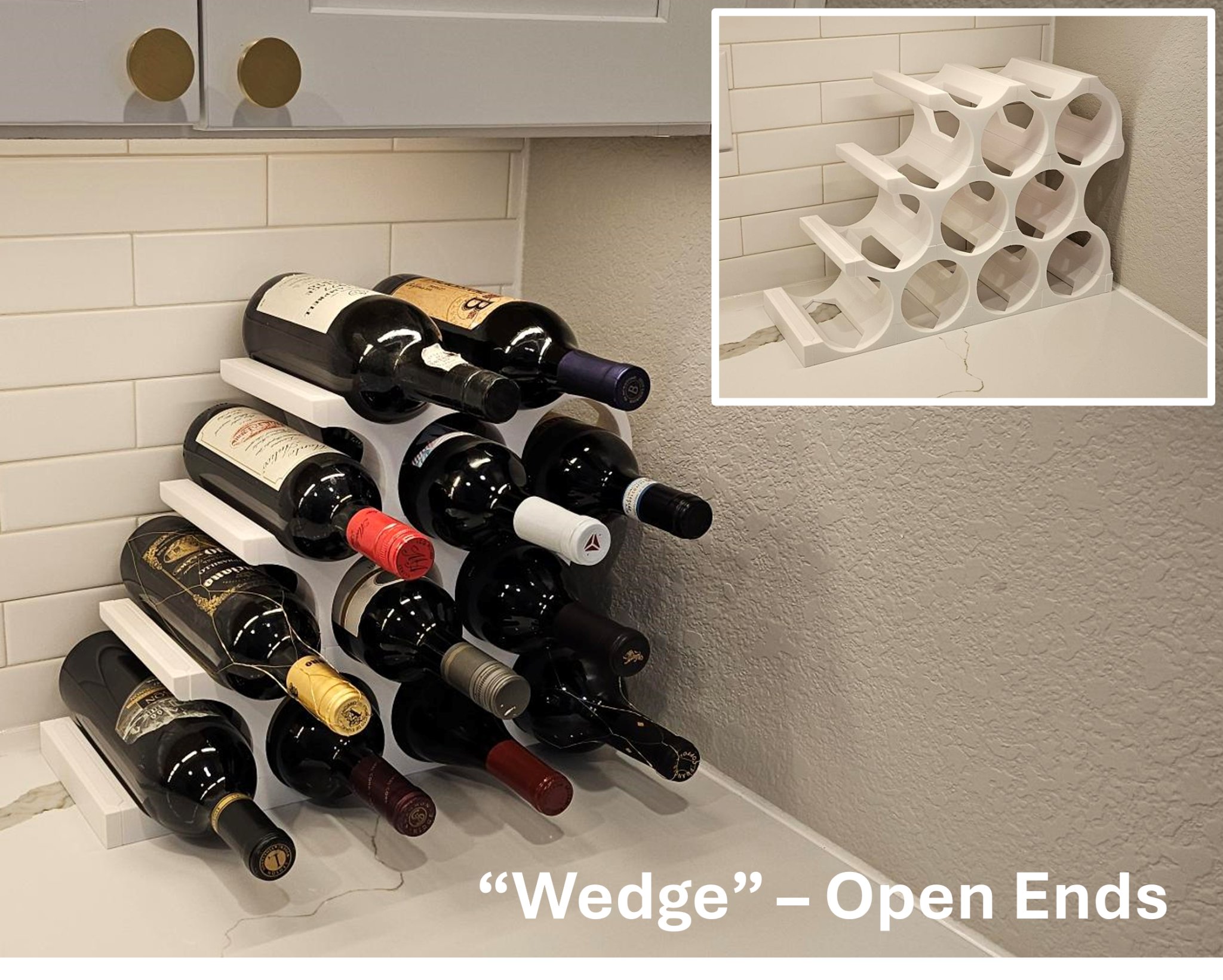 Giá đỡ rượu vang module dễ lắp ráp và tùy chỉnh