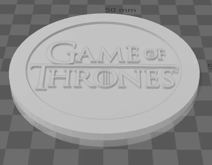 Đế lót ly với trích dẫn trong Game Of Thrones