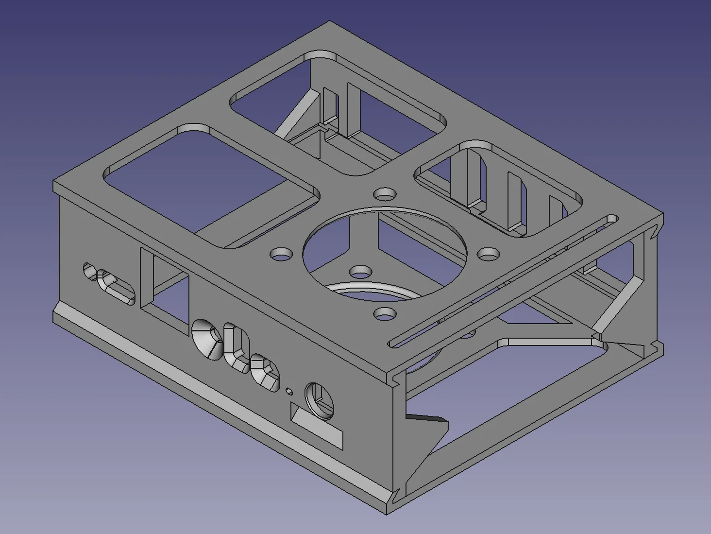 Vỏ mở cho Orange Pi 5 Plus phiên bản 1