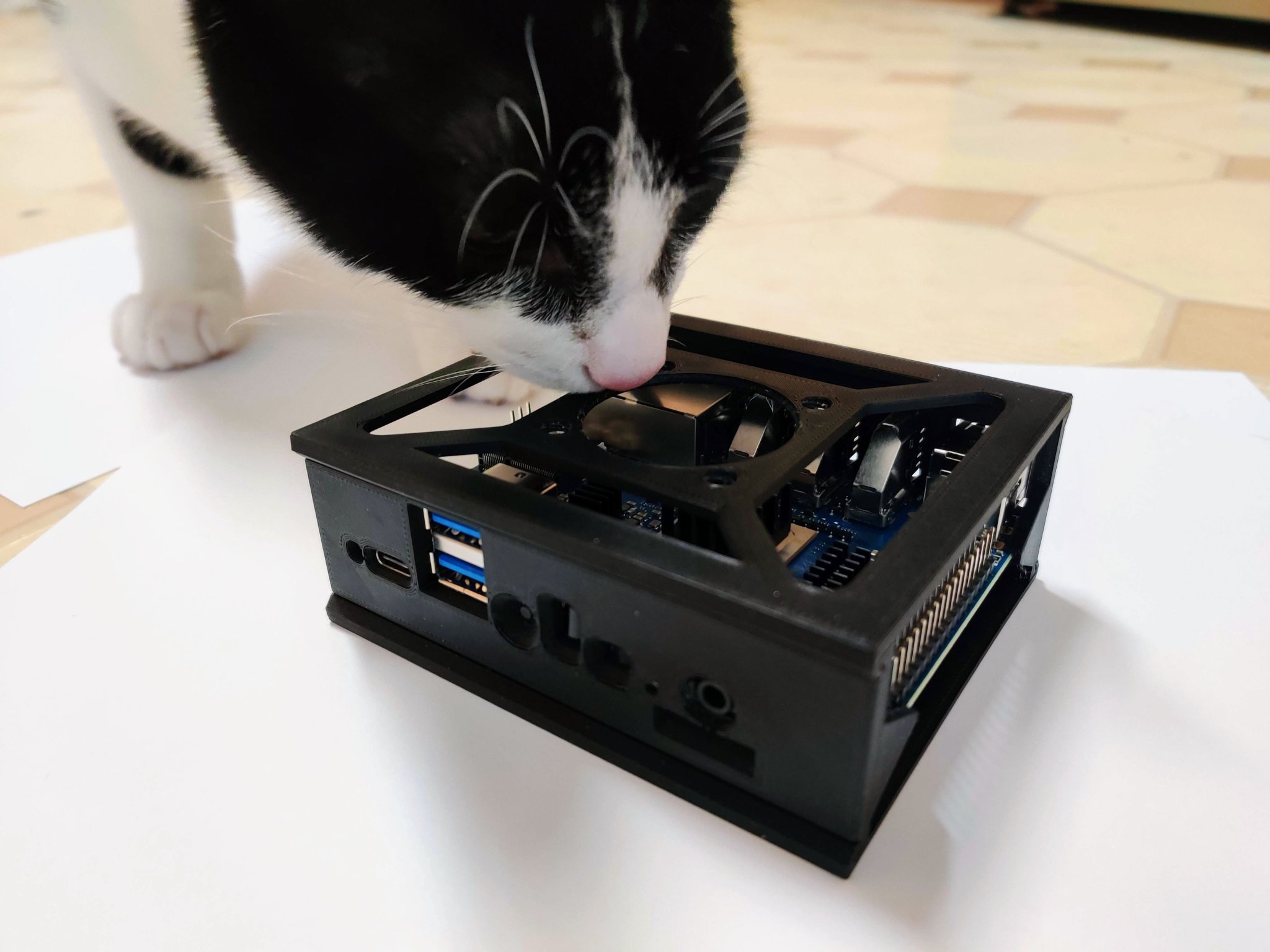 Vỏ mở cho Orange Pi 5 Plus phiên bản 1