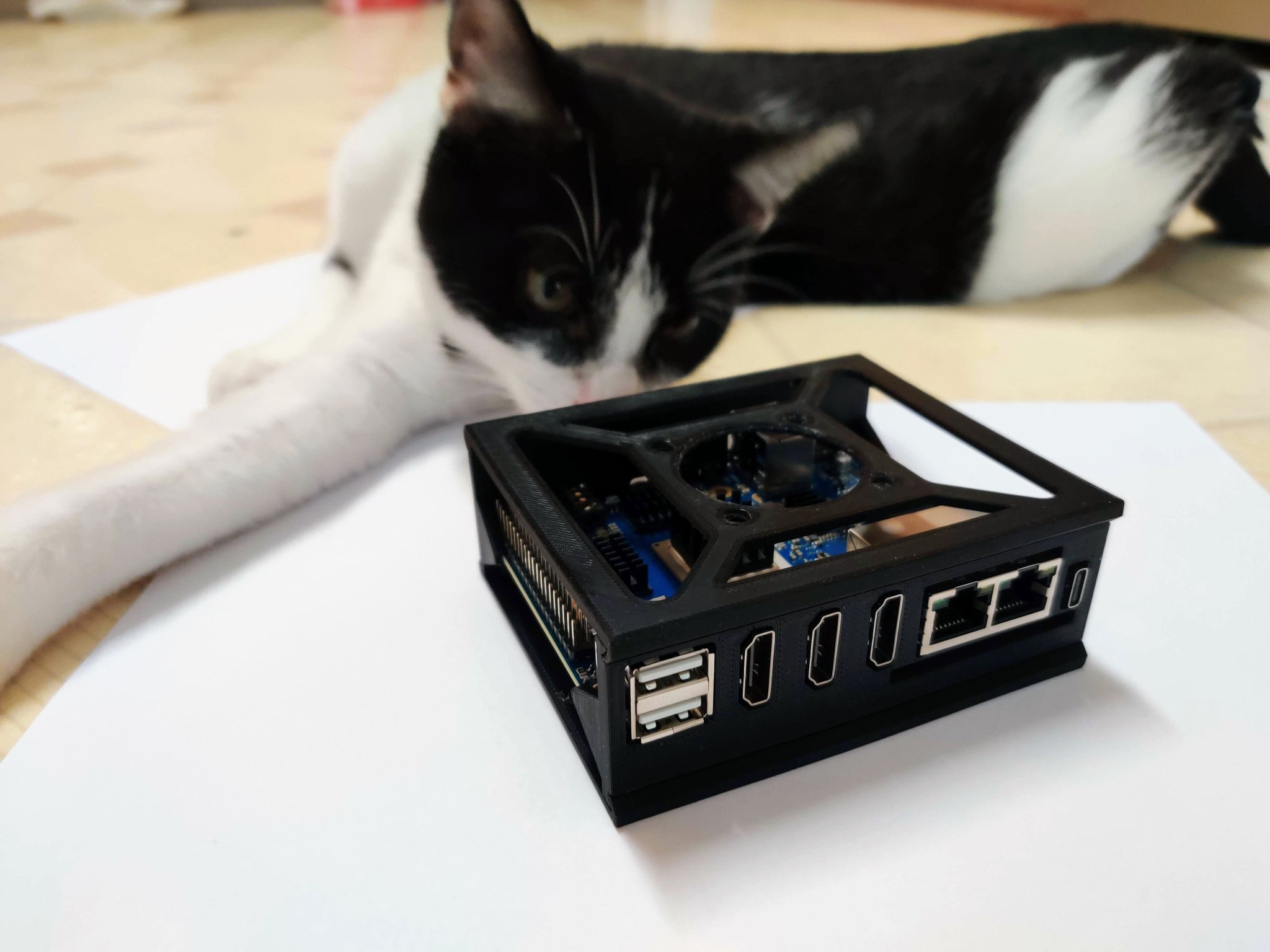 Vỏ mở cho Orange Pi 5 Plus phiên bản 1