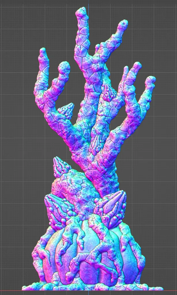 Cây bí ngô cô lập cho trang trí Halloween