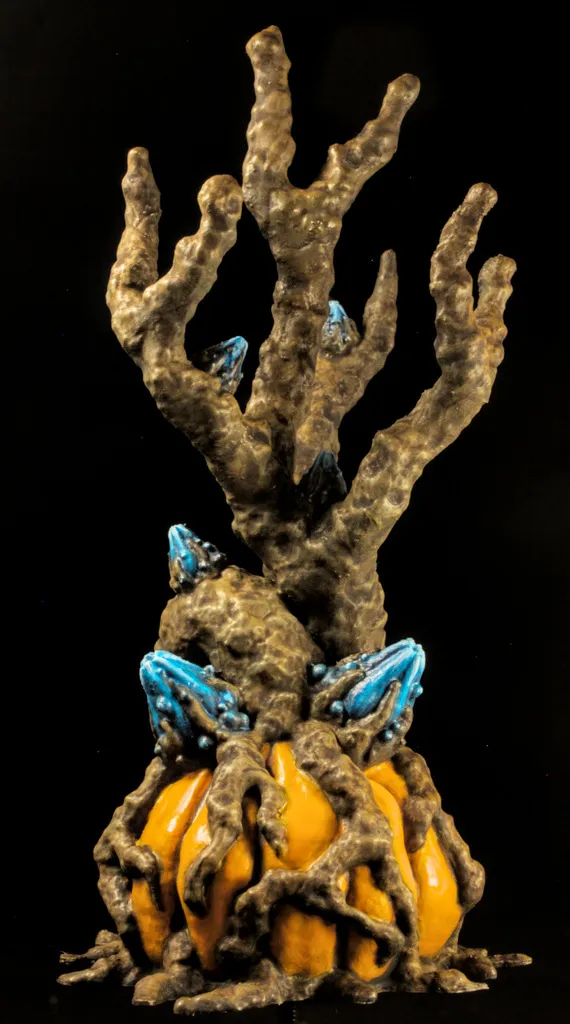 Cây bí ngô cô lập cho trang trí Halloween